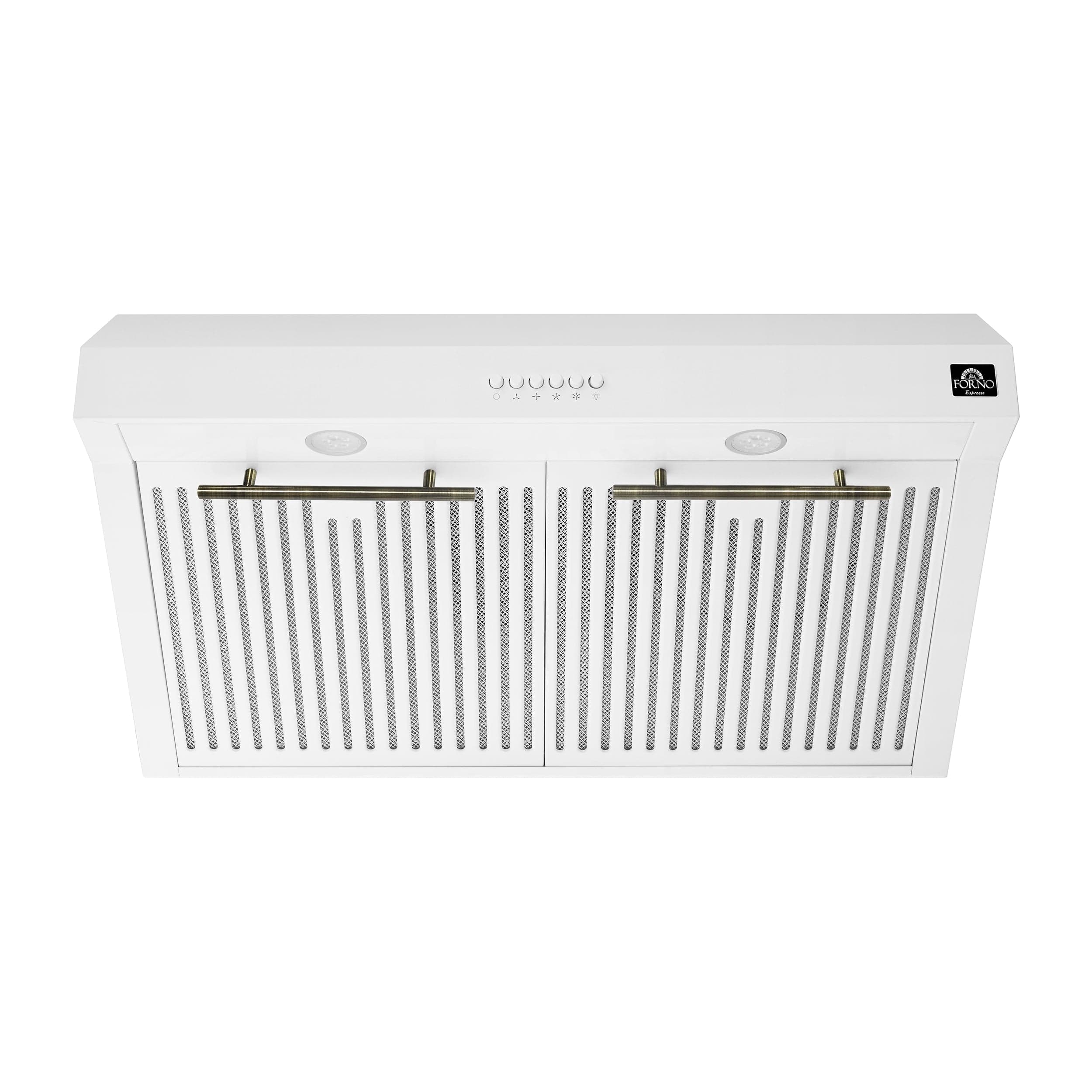 Forno Bari Espresso 30-Inch Under Cabinet Range Hood, FRHUC5255-30WHT I Luxury Appliances Direct