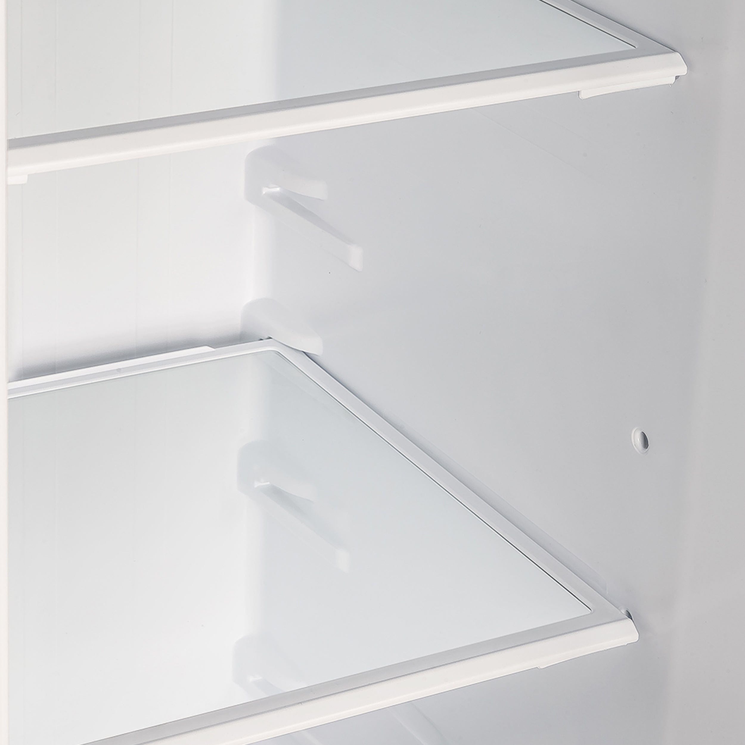 Forno Salerno Espresso 33" 15.6 cu. ft. Refrigerator in White with Antique Brass Handles, FFRBI1805-33WHT I Luxury Appliances Direct