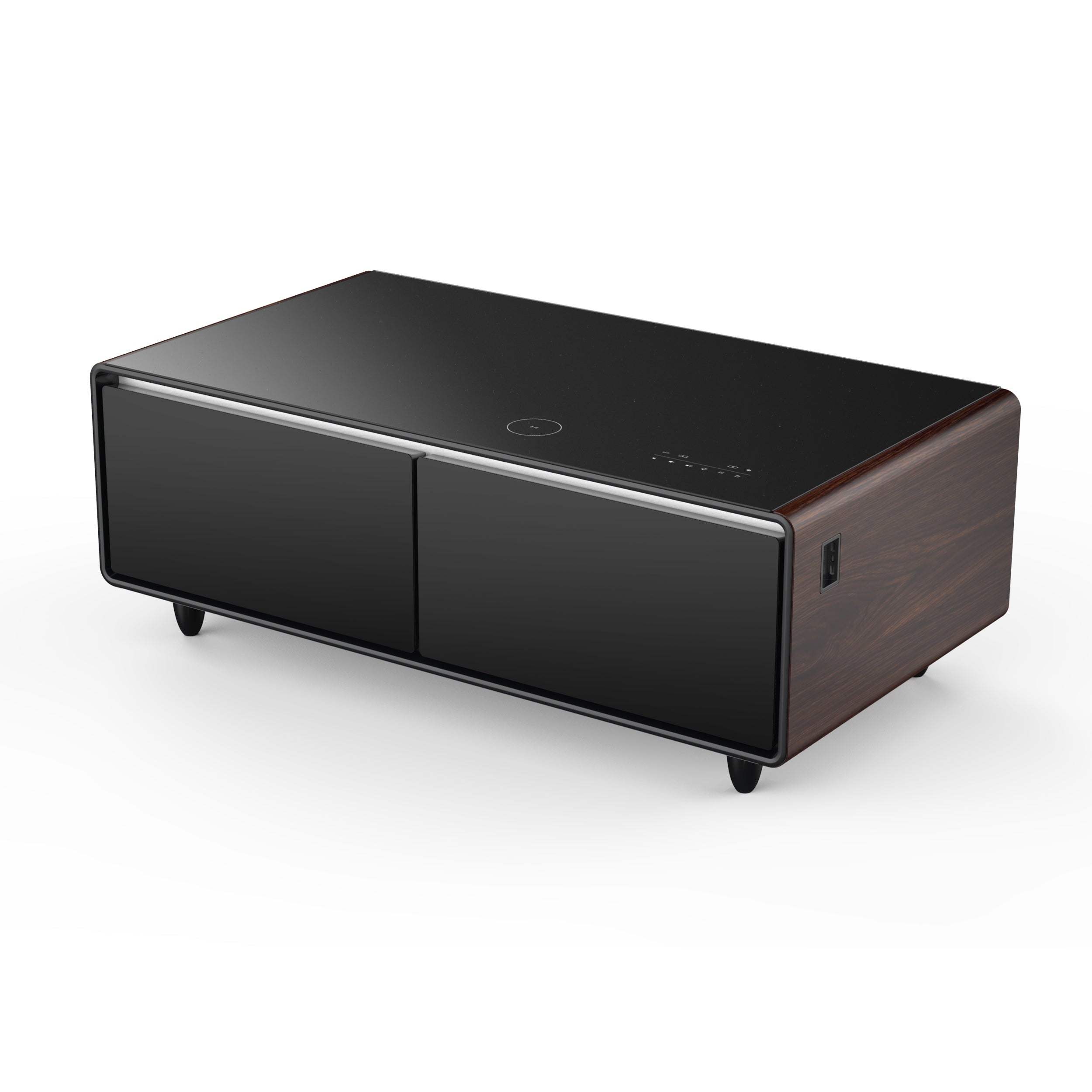 Forno Evoluto 51" Smart Coffee Table Wood Trim FCTFR7006-51WD