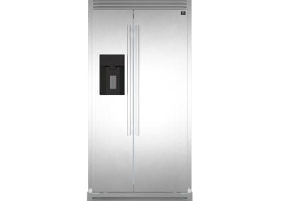 Forno Fratta 36" Side-By-Side Refrigerator FFRBI1844-36SB I Luxury Appliances Direct