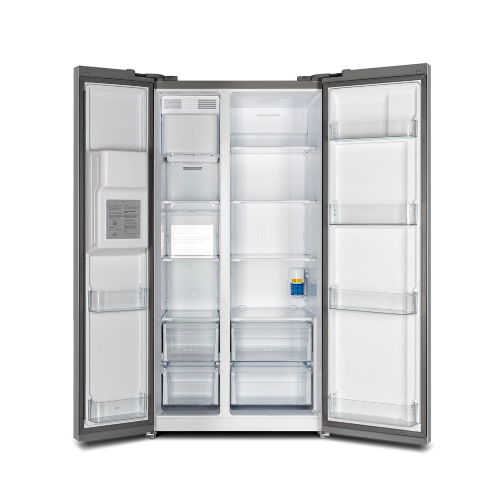 Forno Fratta 36" Side-By-Side Refrigerator With Decorative Grill FFRBI1844-40SG I Luxury Appliances Direct