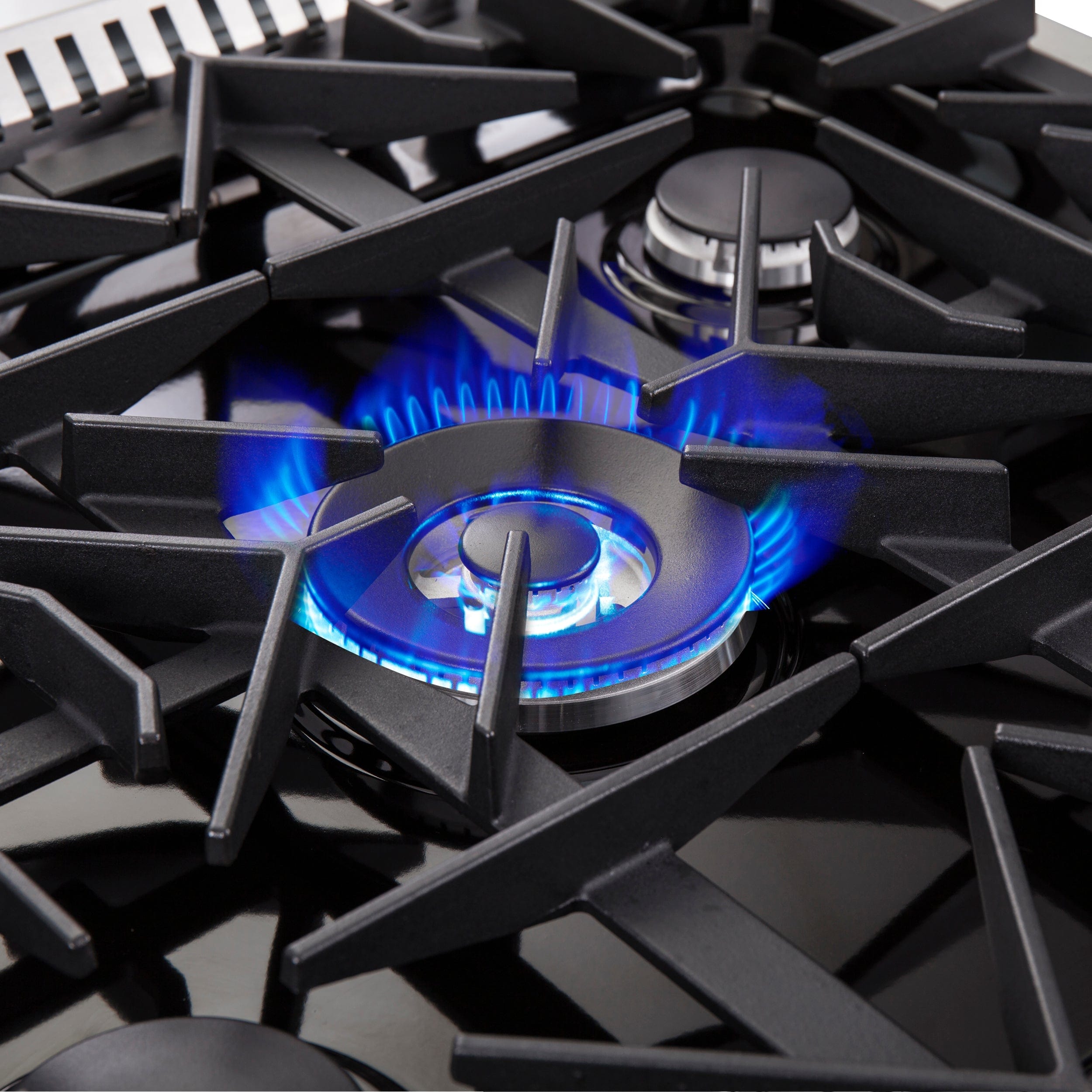 Forno Galiano 30" Gas Burner, Electric Oven Range With French Door in Stainless Steel, FFSGS6356-30 I Luxury Appliances Direct