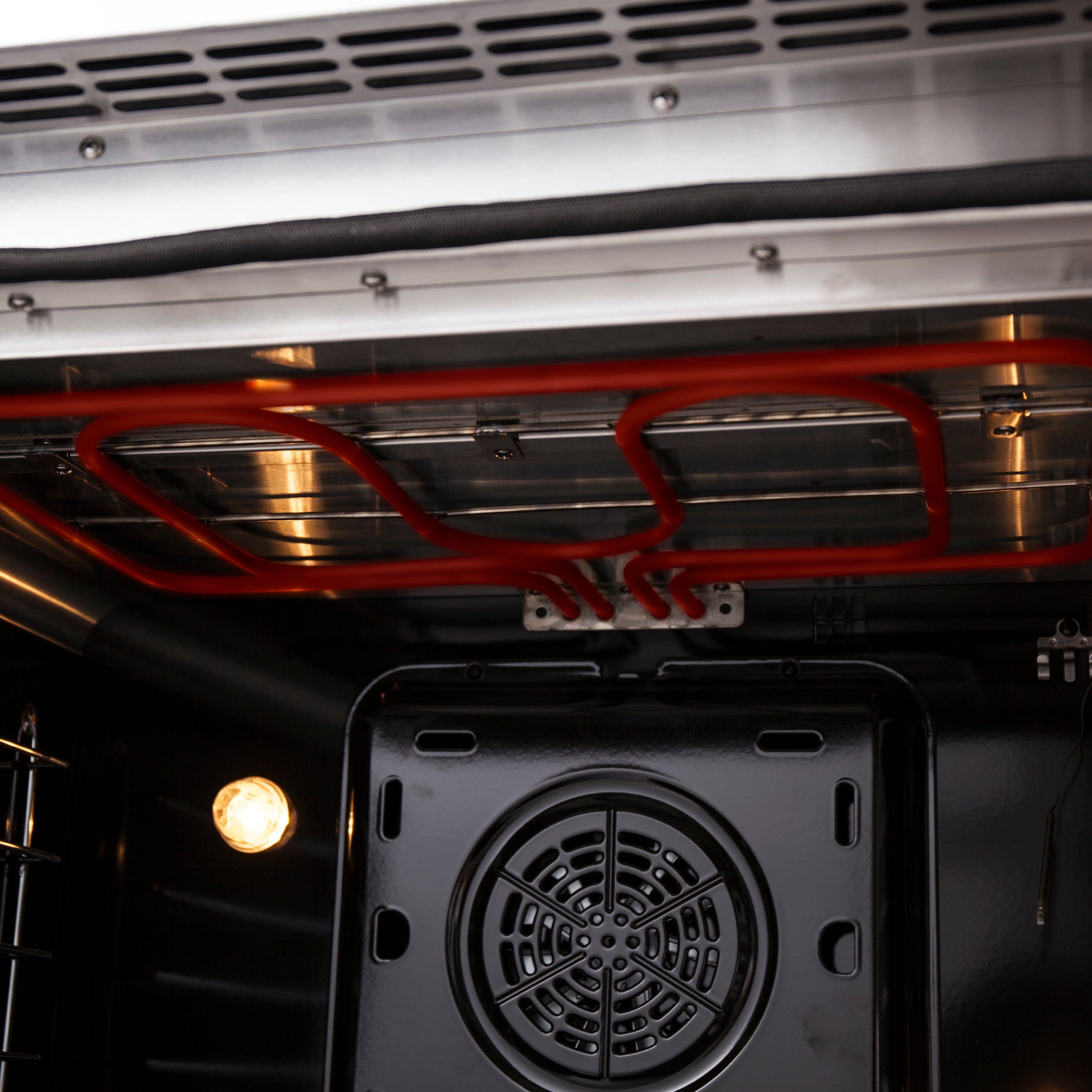 Forno Galiano 36" Gas Burner, Electric Oven Range With French Door in Stainless Steel, FFSGS6356-36 I Luxury Appliances Direct