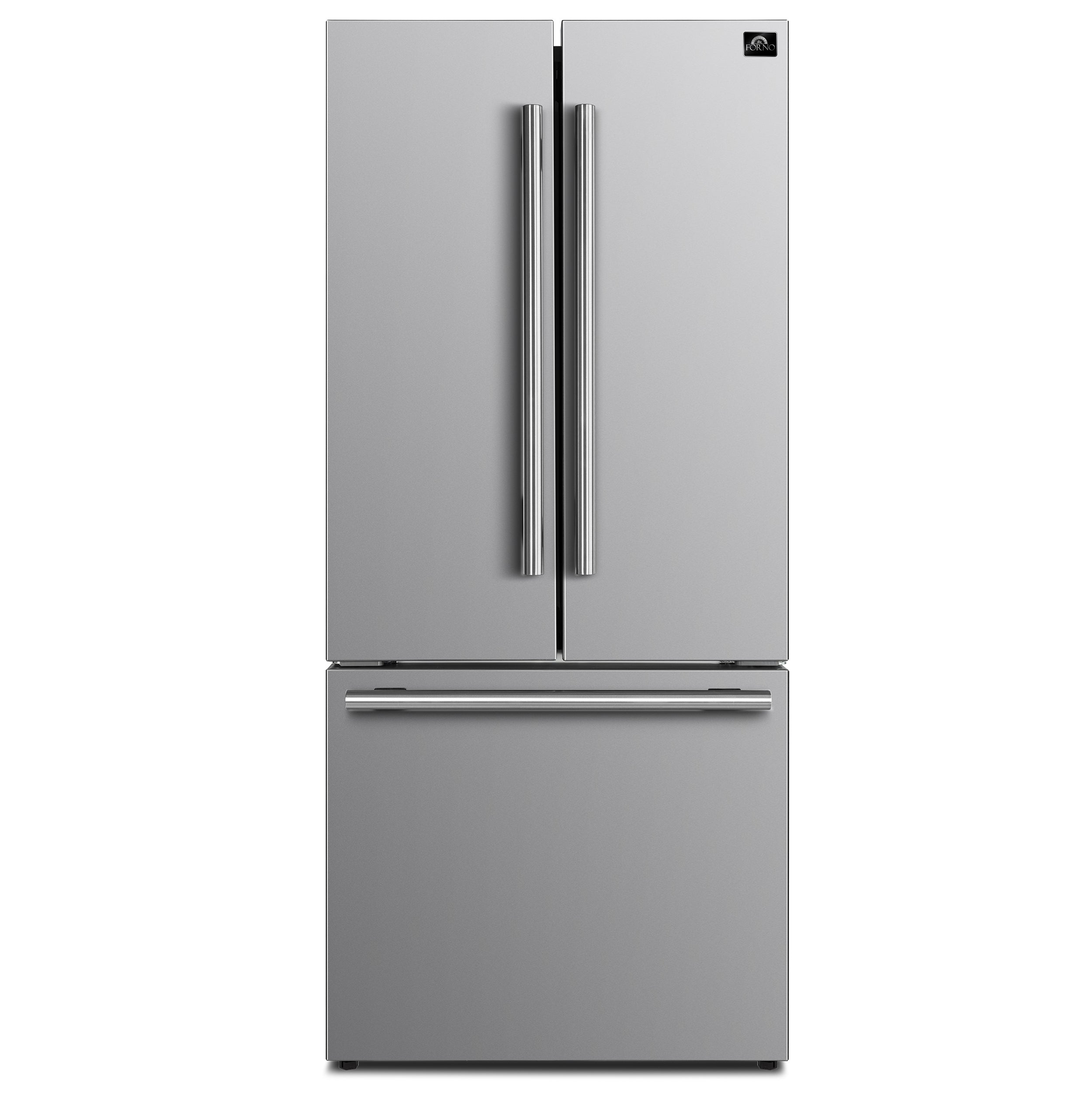 Forno Gallipoli 30" French Door Refrigerator FFFFD1974-31SB I Luxury Appliances Direct