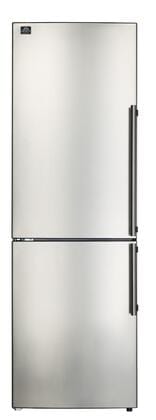 Forno Guardia 24" Left Hinge Refrigerator-Freezer FFFFD1948-24LS I Luxury Appliances Direct