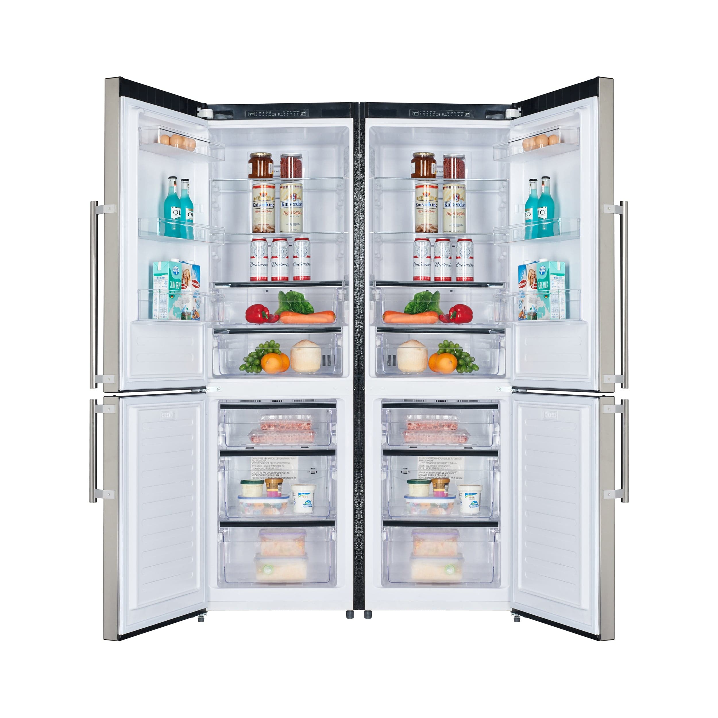 Forno Guardia 48" Refrigerator-Freezer FFFFD1948-48S I Luxury Appliances Direct