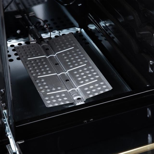 Forno Lamazze 20-Inch Gas Range in Black FFSGS6265-20BLK