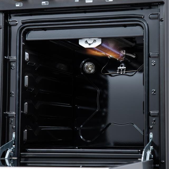 Forno Lamazze 20-Inch Gas Range in Black FFSGS6265-20BLK