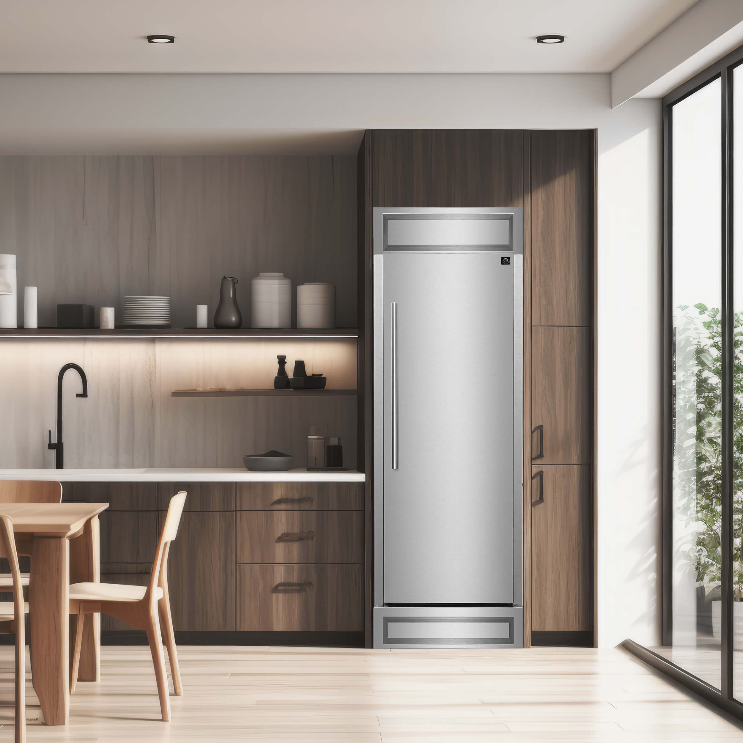 Forno Maderno 32" Right Hinge Built-In Refrigerator Freezer FFFFD1722-32RS I Luxury Appliances Direct