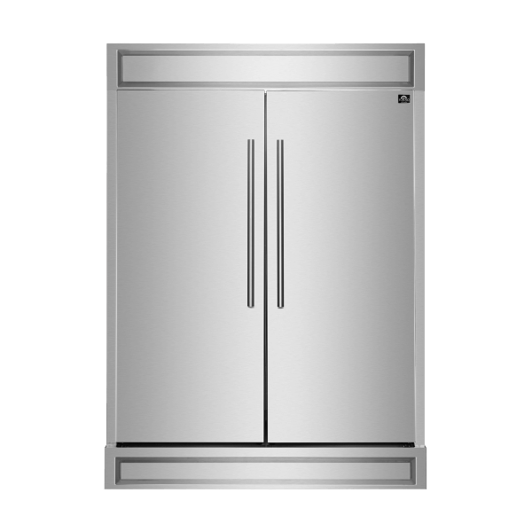 Forno Maderno 60" Convertible Built-In Refrigerator Freezer FFFFD1722-60S I Luxury Appliances Direct