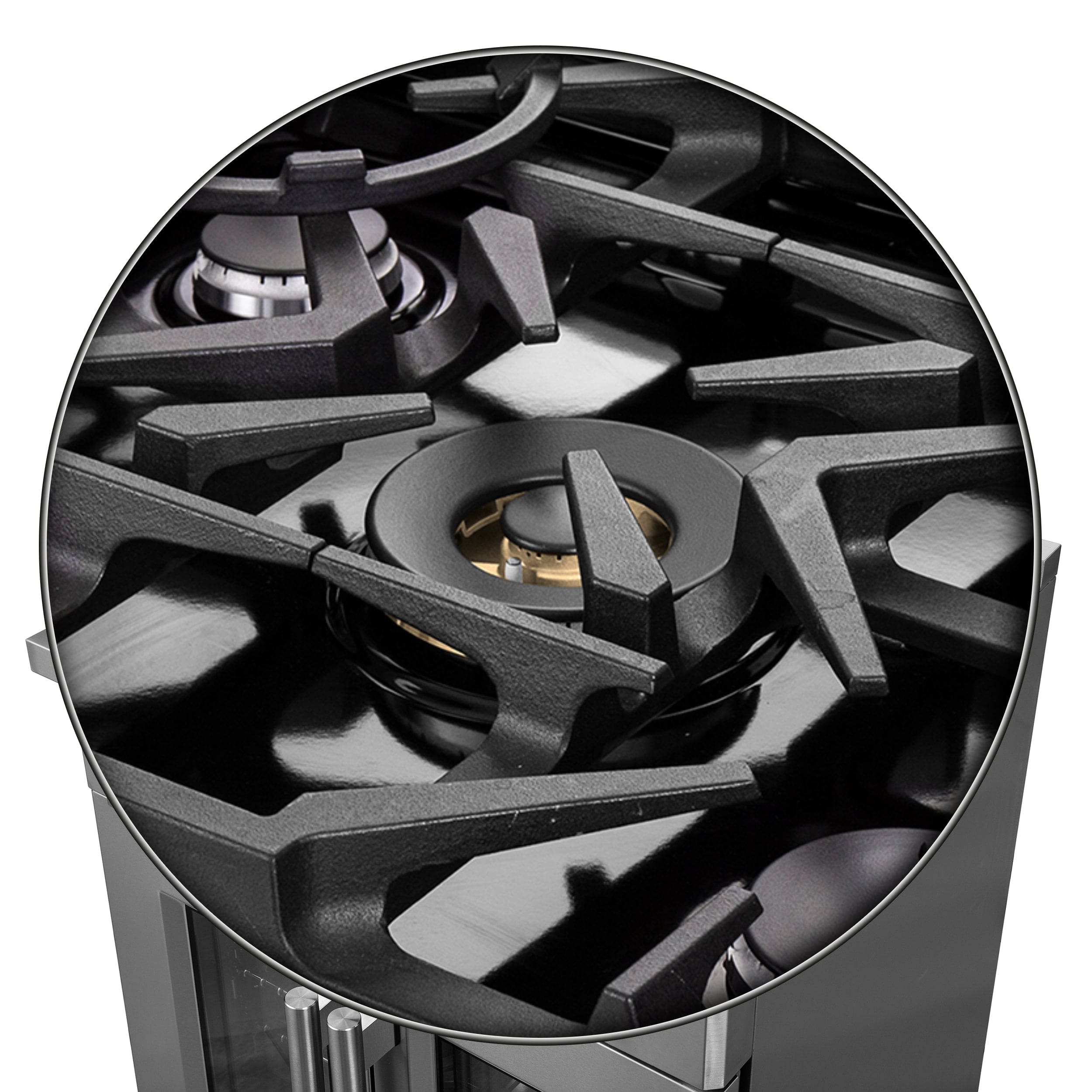 Forno Massimo 30" Freestanding French Door Gas Range with 5 Burners, FFSGS6439-30 I Luxury Appliances Direct