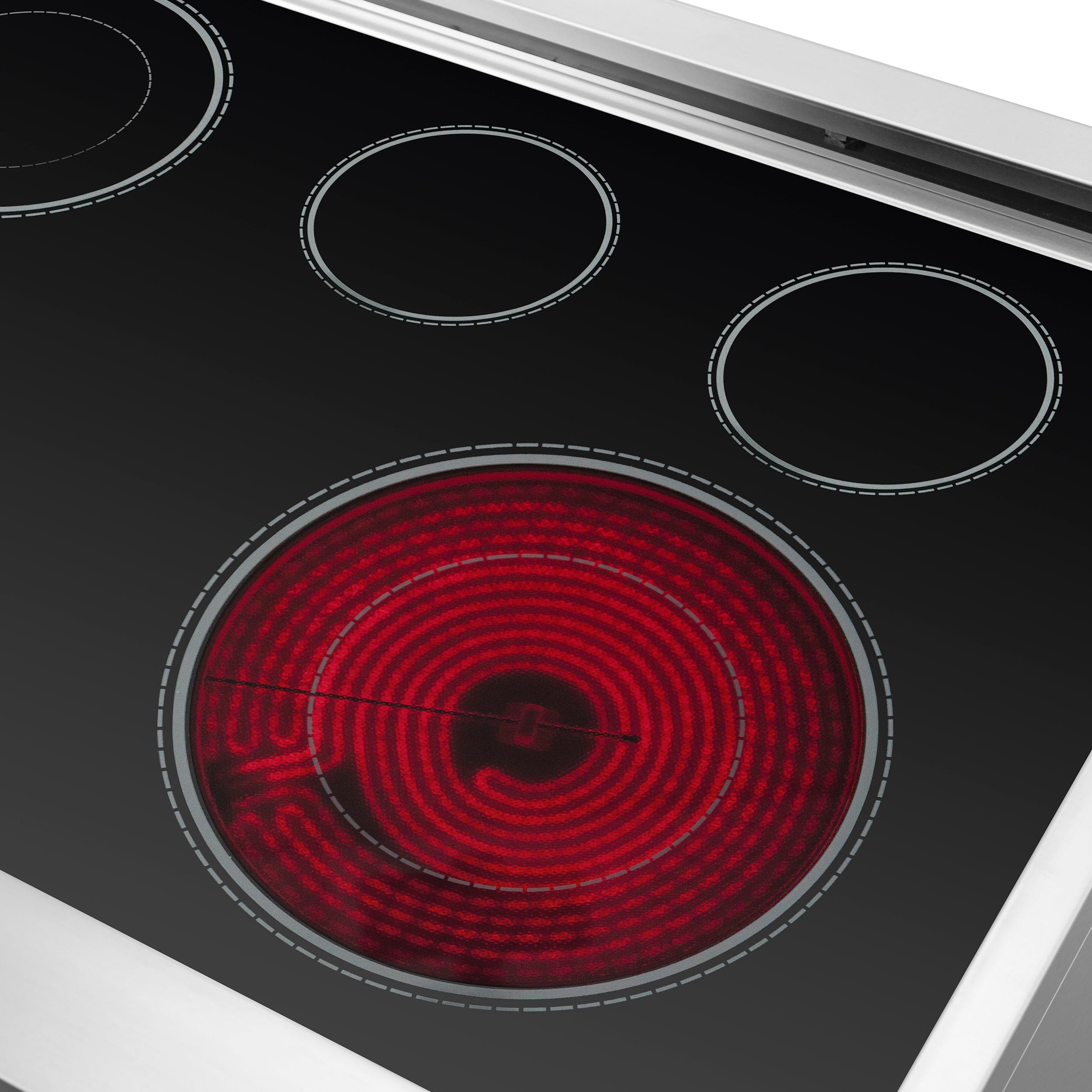 Forno Massimo 36" Freestanding French Door Electric Range with 5 Elements, FFSEL6955-36 I Luxury Appliances Direct