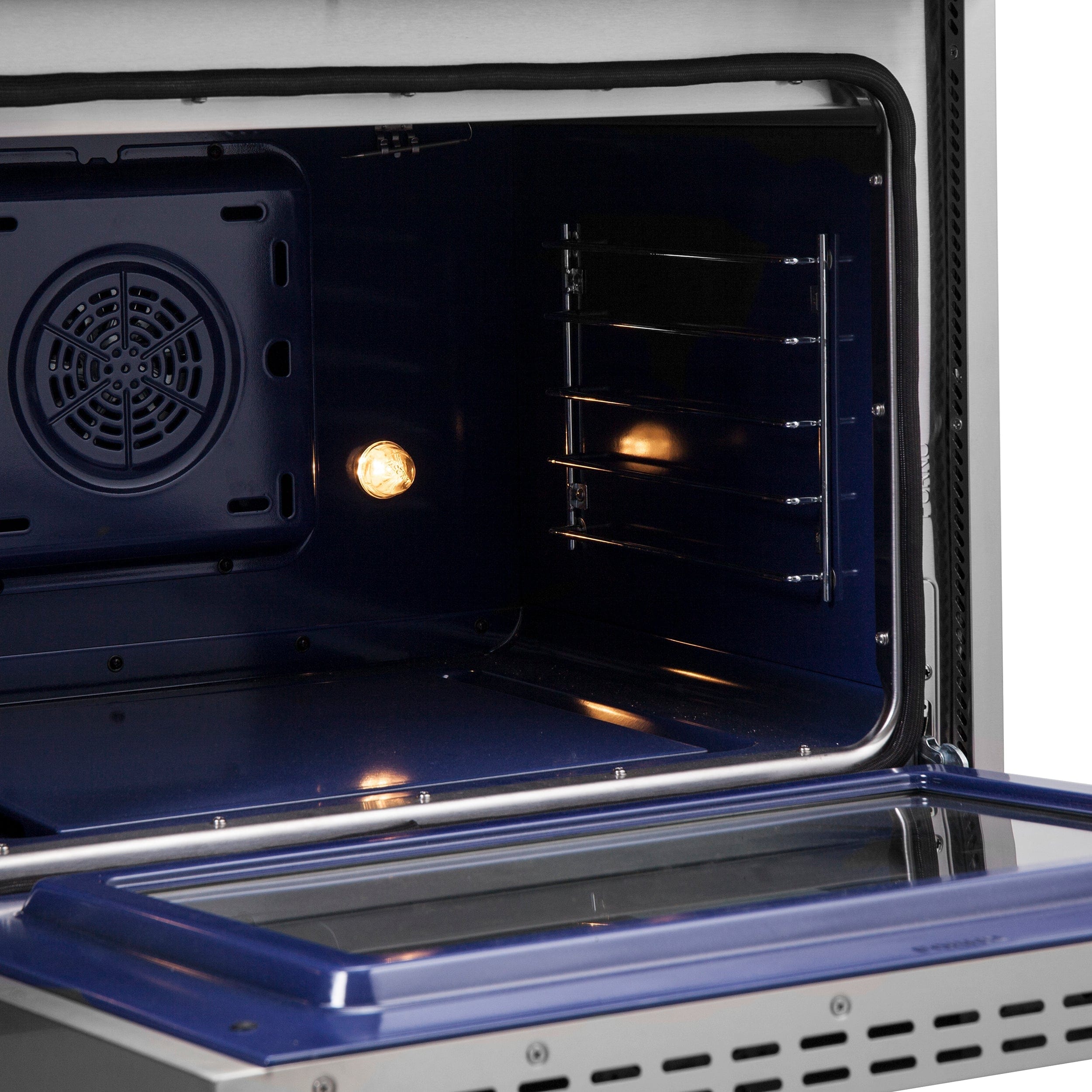 Forno Massimo 48" Freestanding French Door Dual Fuel Range with 8 Burners, FFSGS6325-48 I Luxury Appliances Direct
