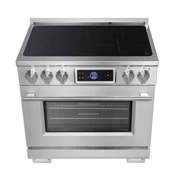 Forno Maximus 36 Inch Induction Range with Air Fryer FFSIN0968-36