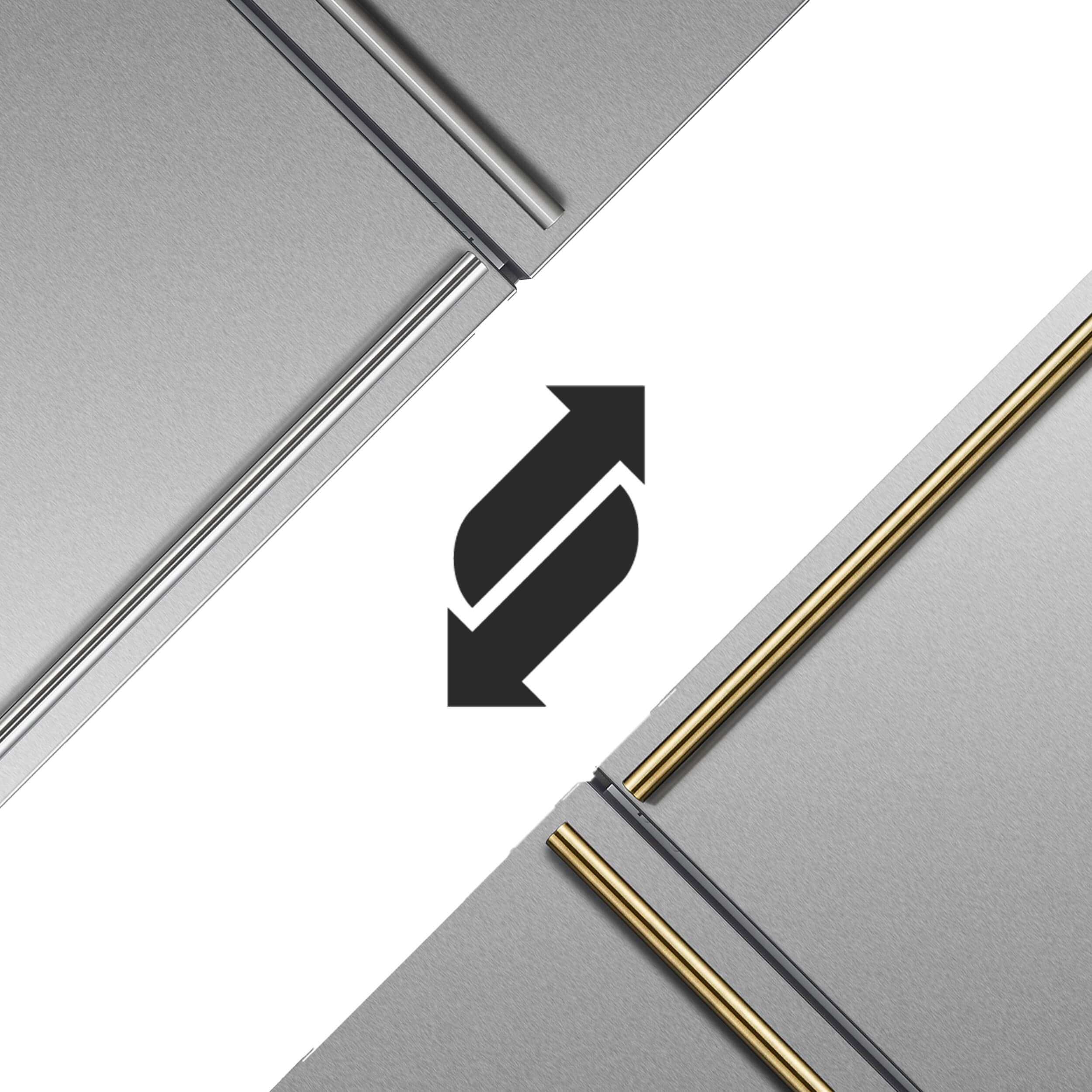 Forno Milano Espresso 31" Stainless 17.2 Cu.Ft W/ Ice Maker Bottom Freezer Refrigerator FFFFD1786-31S I Luxury Appliances Direct