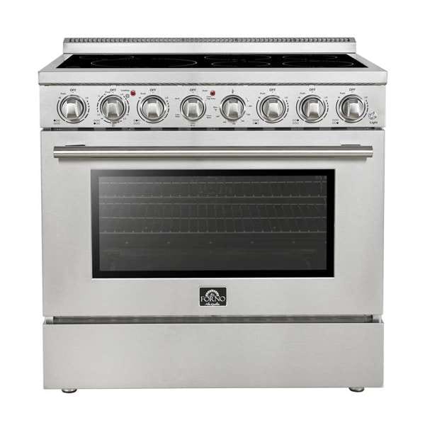 Forno Paolo 36-inch Freestanding Stainless Steel Convection Range Oven FFSEL6011-36