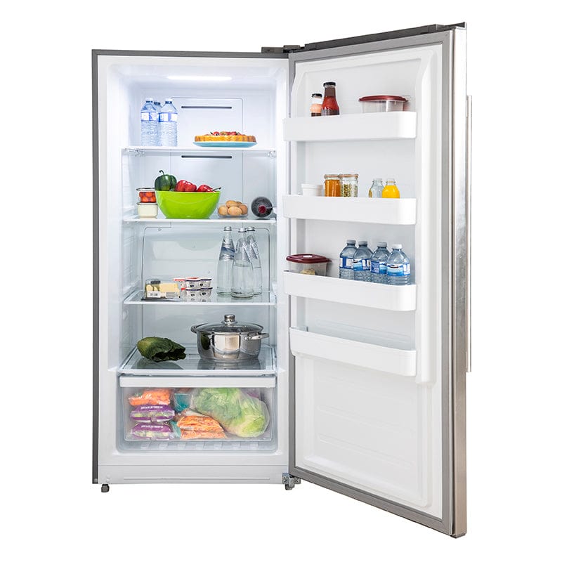 Forno Rizutto 28" Right Hinge With Grill Trim Refrigerator-Freezer FFFFD1933-32RS I Luxury Appliances Direct