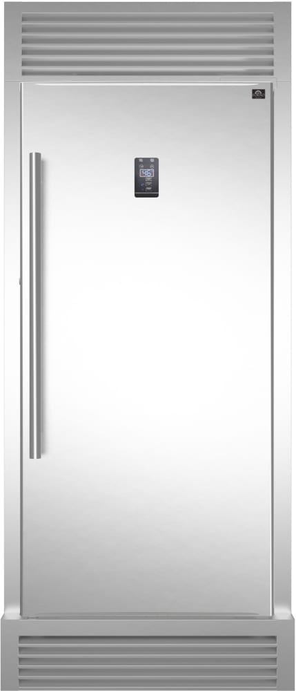 Forno Rizzuto 28" Right Hinge Stainless Steel Refrigerator-Freezer FFFFD1933-28RS I Luxury Appliances Direct