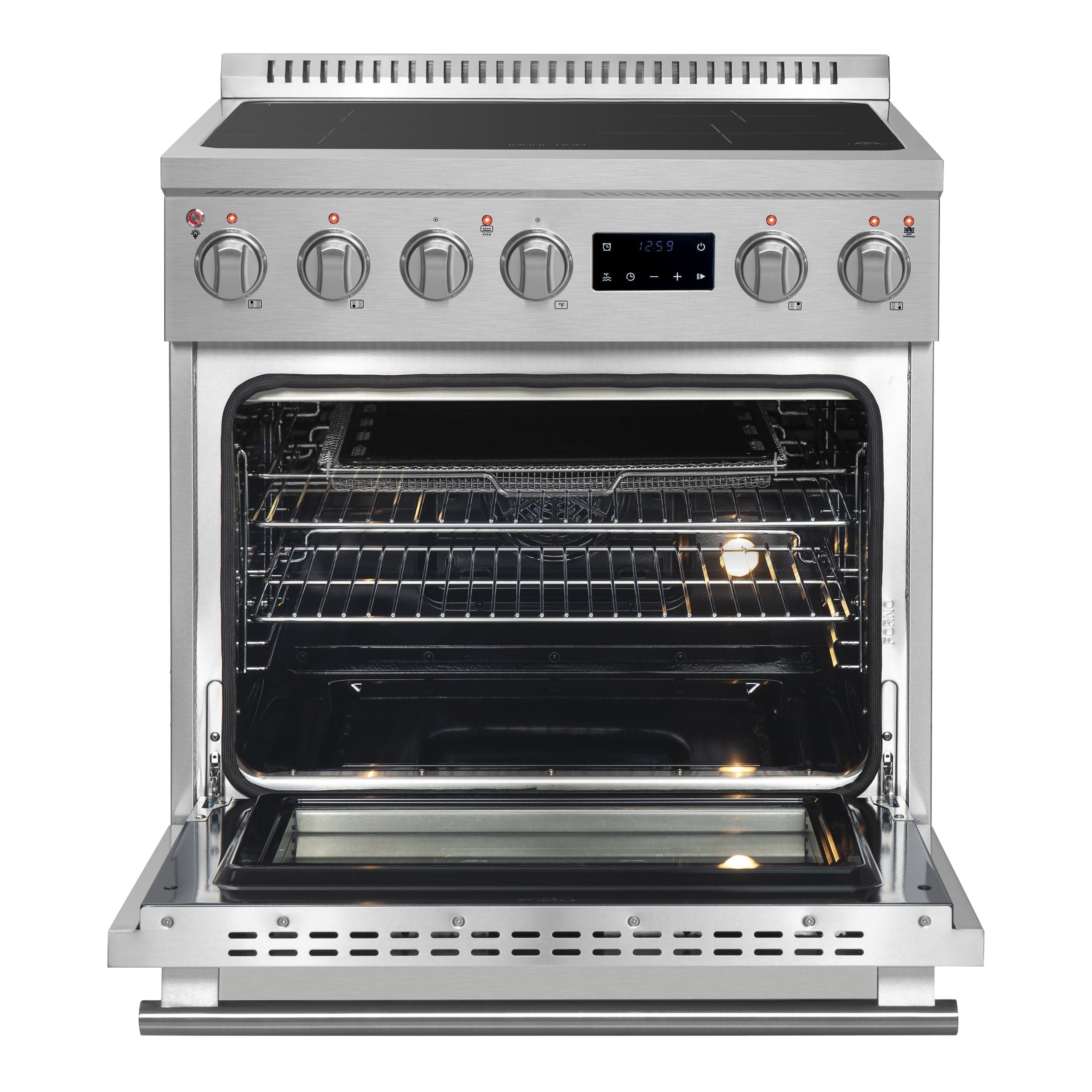 Forno Torino 30" Induction Range with True Convection FFSIN0936-30