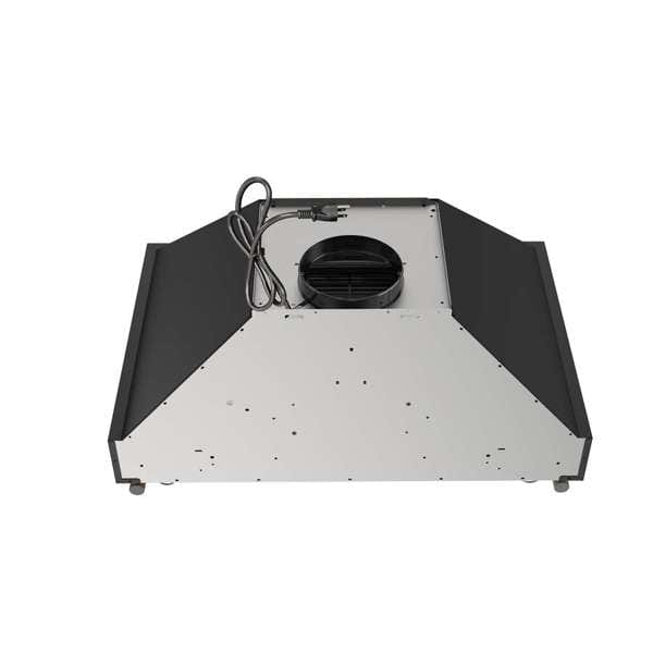 Forno Venezia 30 Inch Wall-Mounted Black Range Hood FRHWM5503-31BLK