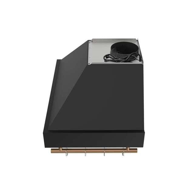 Forno Venezia 30 Inch Wall-Mounted Black Range Hood FRHWM5503-31BLK