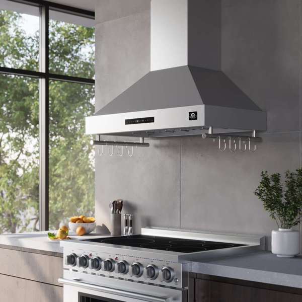 Forno Venezia 36 Inch Wall-Mounted Range Hood FRHWM5503-36