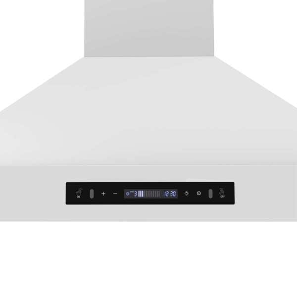 Forno Venezia 36 Inch Wall-Mounted White Range Hood FRHWM5503-36WHT