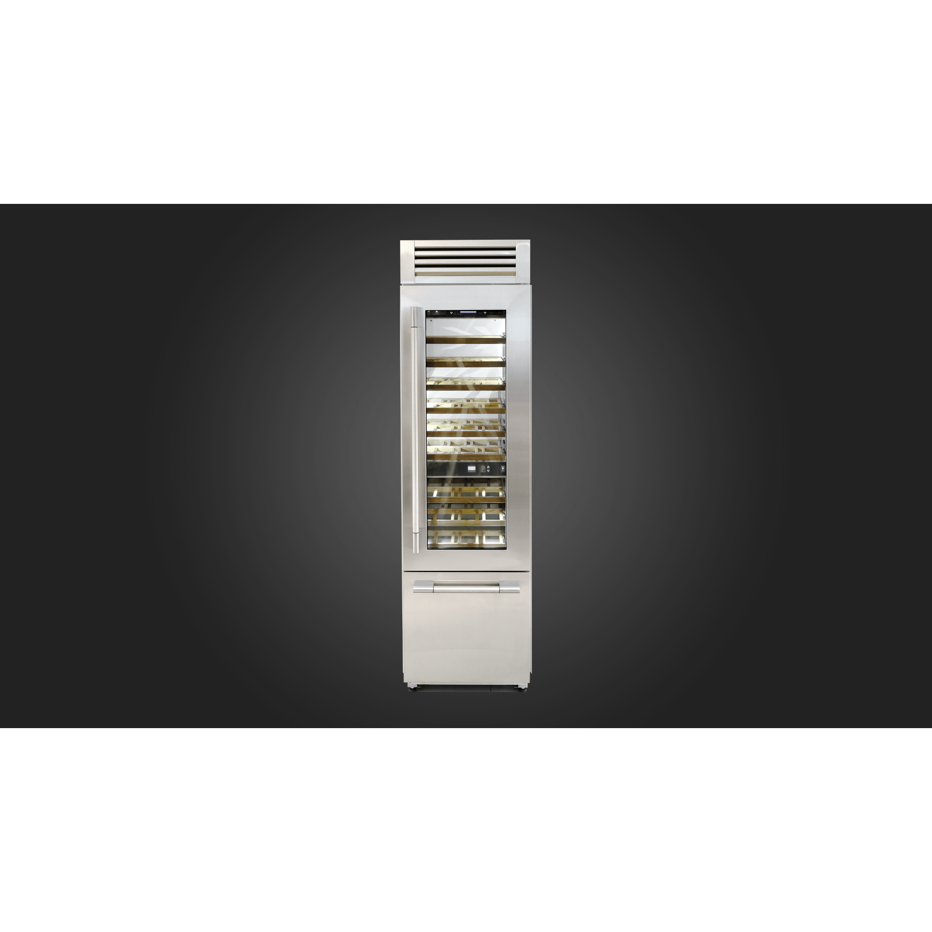 Fulgor Milano 24" Dual Zone Wine Cellar with 54 Bottle Capacity - F7PBW24S2 I Luxury Appliances Direct