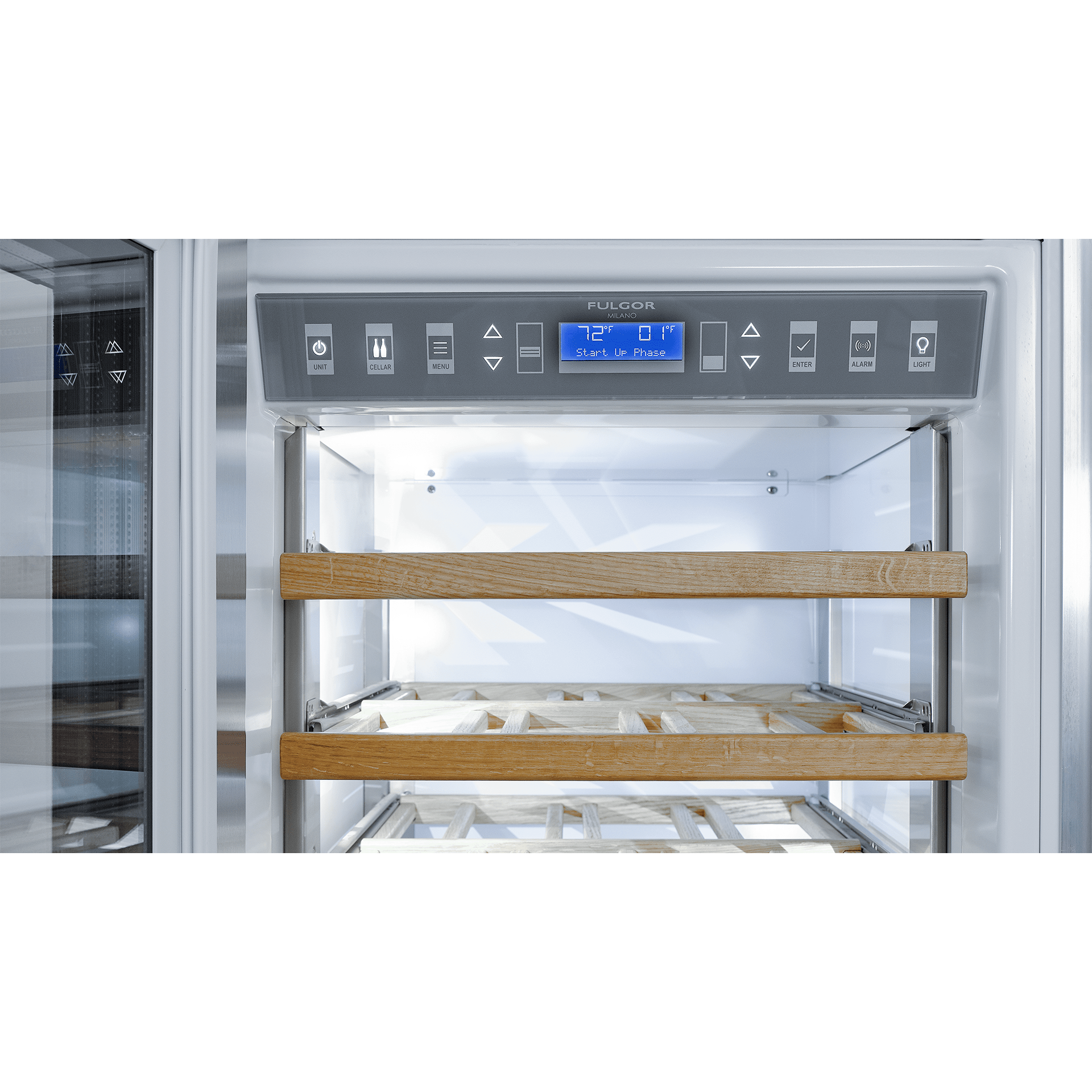 Fulgor Milano 24" Dual Zone Wine Cellar with 54 Bottle Capacity - F7PBW24S2 I Luxury Appliances Direct