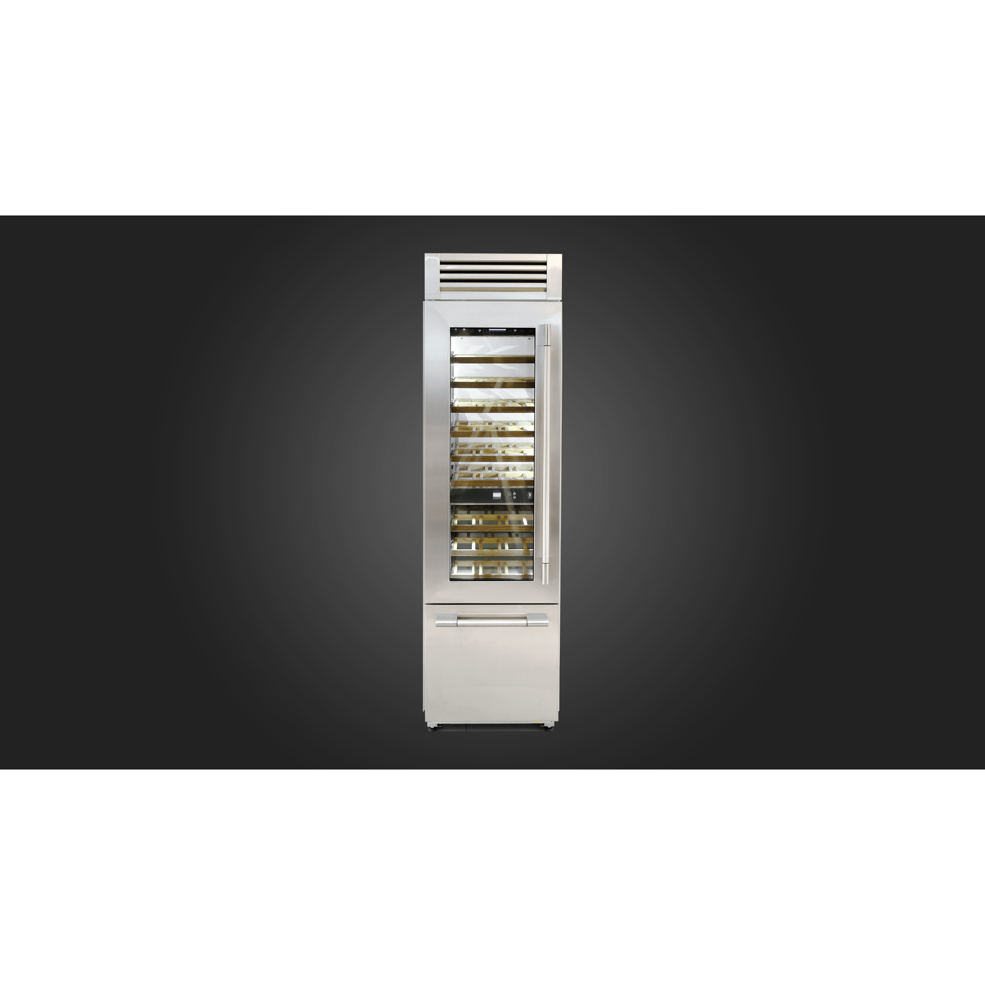 Fulgor Milano 24" Dual Zone Wine Cellar with 54 Bottle Capacity - F7PBW24S2 I Luxury Appliances Direct