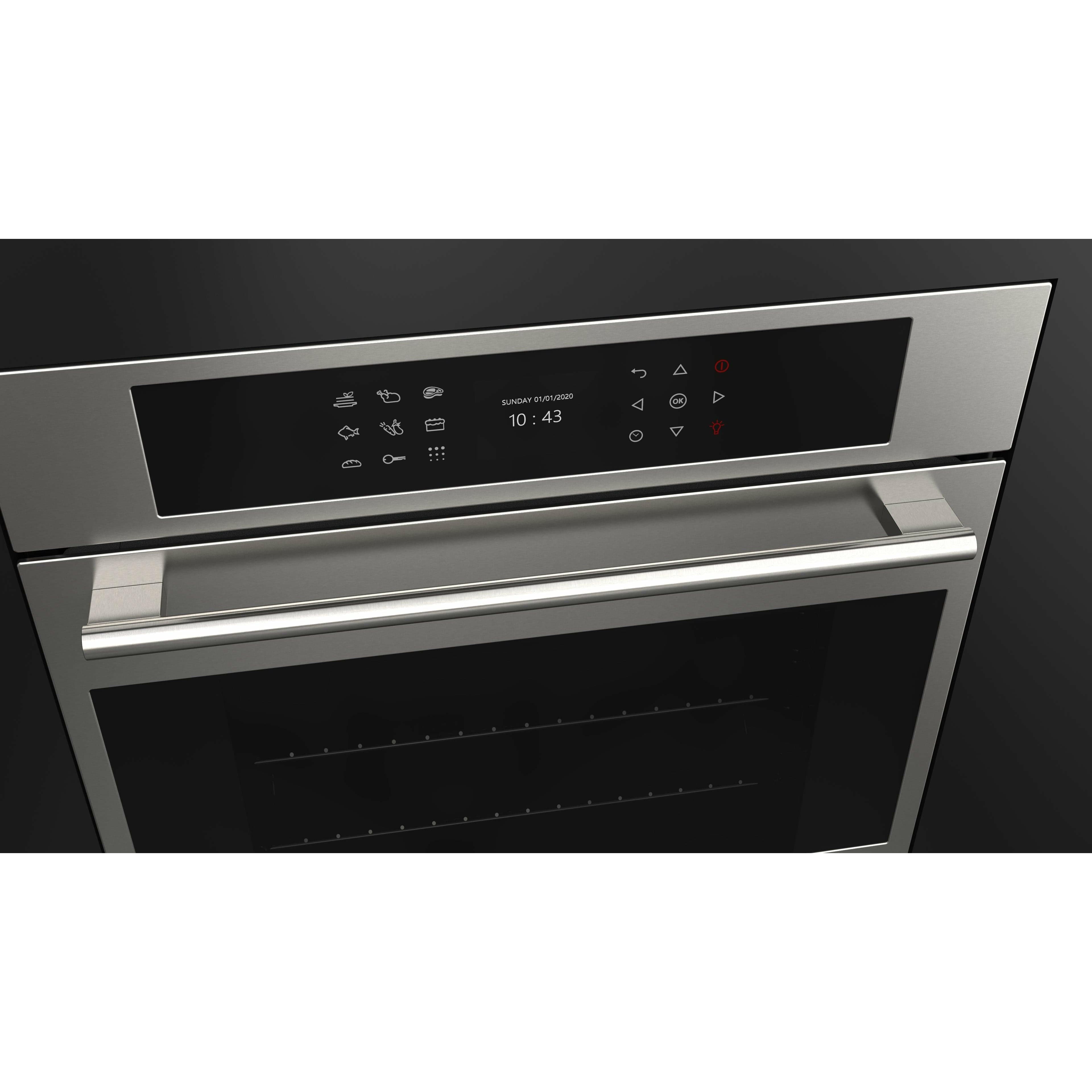 Fulgor Milano 24" Single Convection Electric Wall Oven with 2.4 Cu. Ft. Capacity - F7SP24S1 I Luxury Appliances Direct