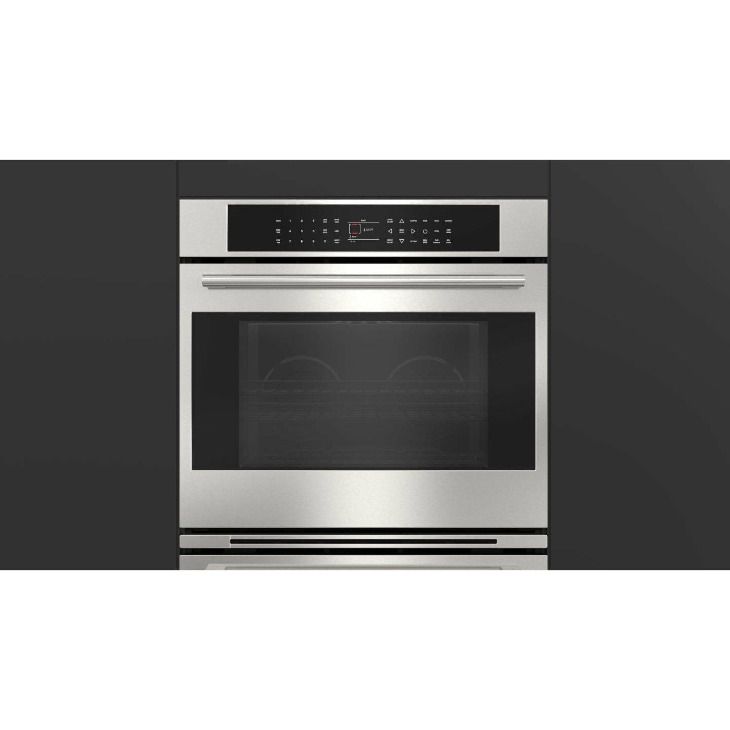 Fulgor Milano 30" Electric Double Wall Oven with 4.4 cu. ft. Capacity - F7DP301 I Luxury Appliances Direct