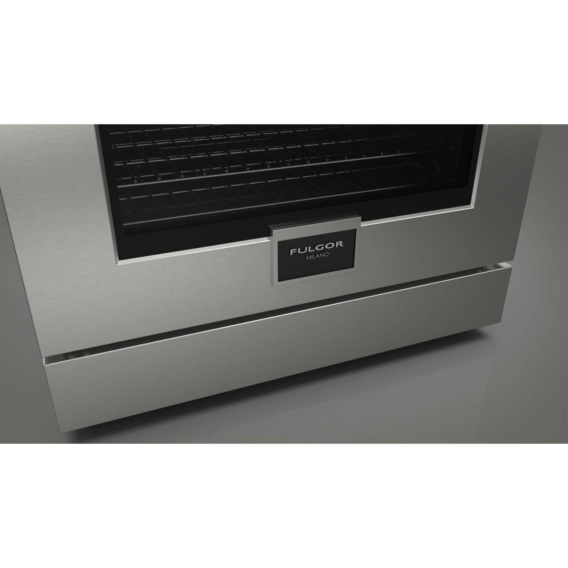 Fulgor Milano 30" Freestanding All Gas Range with 2 Duel Flame Burners, Stainless Steel - F4PGR304S2 I Luxury Appliances Direct