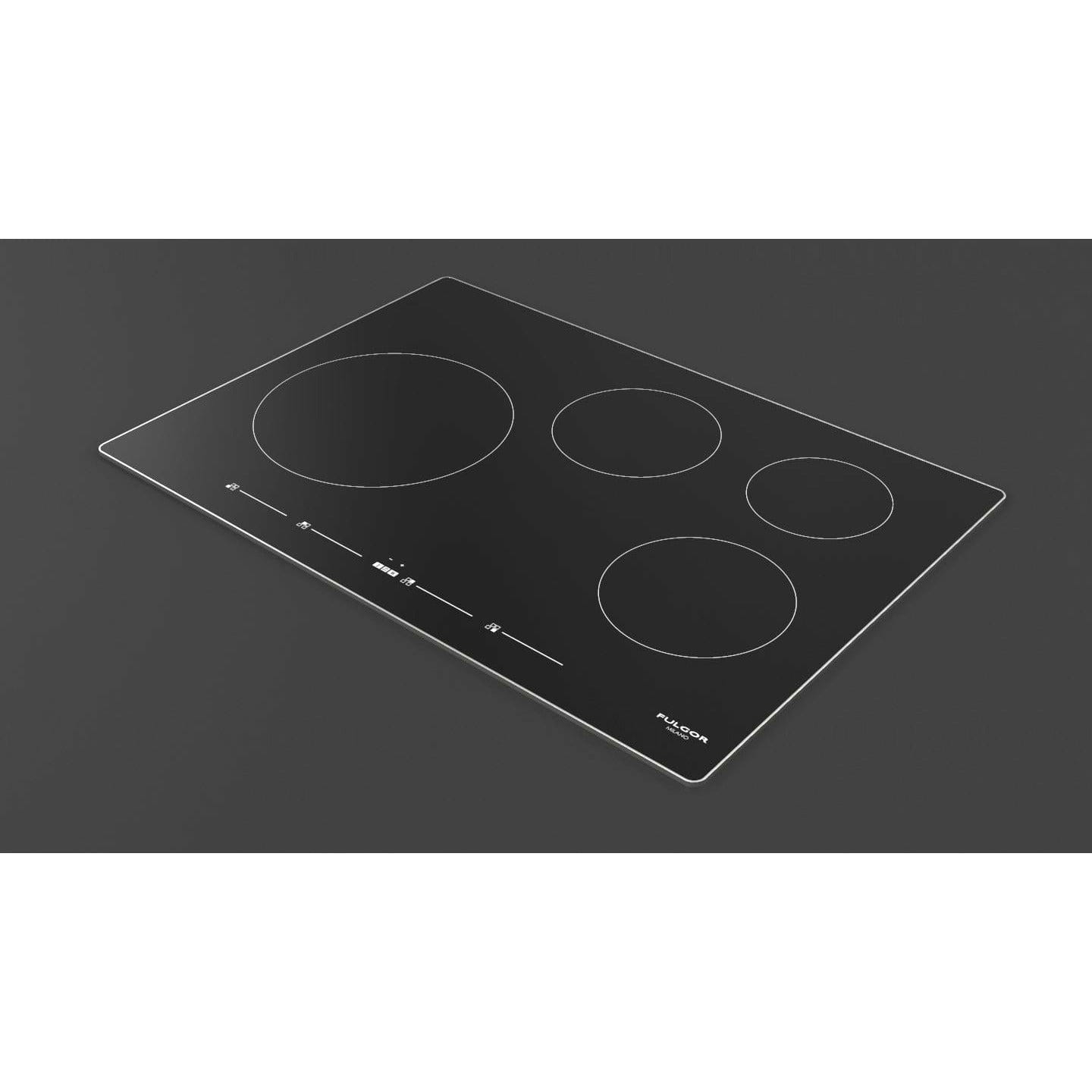 Fulgor Milano 30" Induction Cooktop with 4 Magnetic Burners - F7IT30S1 I Luxury Appliances Direct