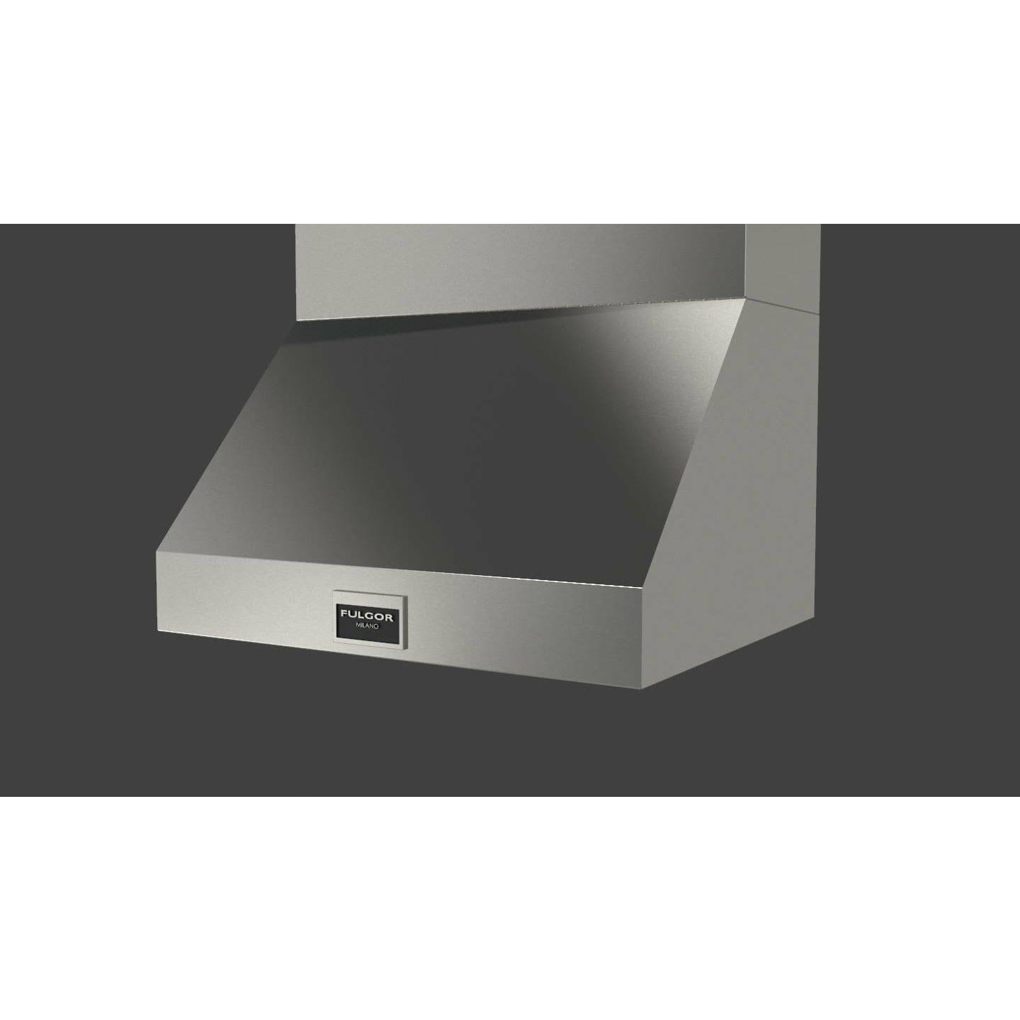 Fulgor Milano 30" Pro Style Wall Mount Convertible Hood with 600 CFM, Stainless Steel - F6PH30S2 I Luxury Appliances Direct