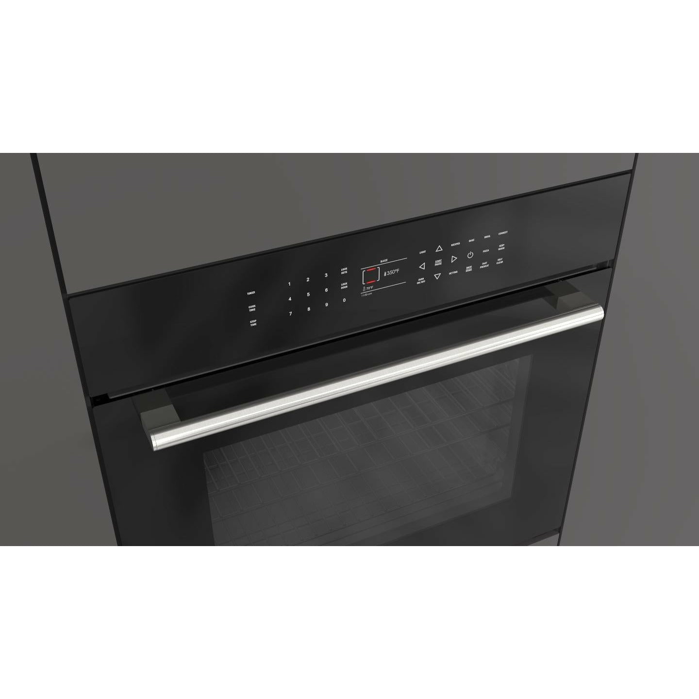 Fulgor Milano 30" Single Electric Wall Oven with 4.4 cu. ft. Gross Capacity - F7SP301 I Luxury Appliances Direct