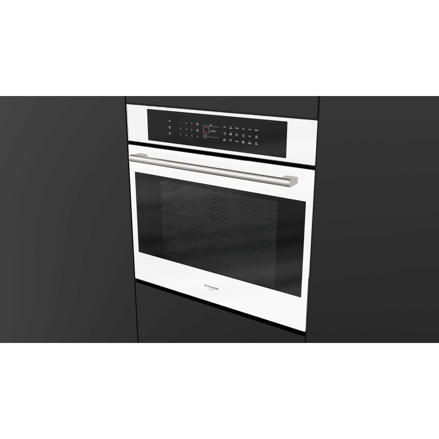 Fulgor Milano 30" Single Electric Wall Oven with 4.4 cu. ft. Gross Capacity - F7SP301 I Luxury Appliances Direct