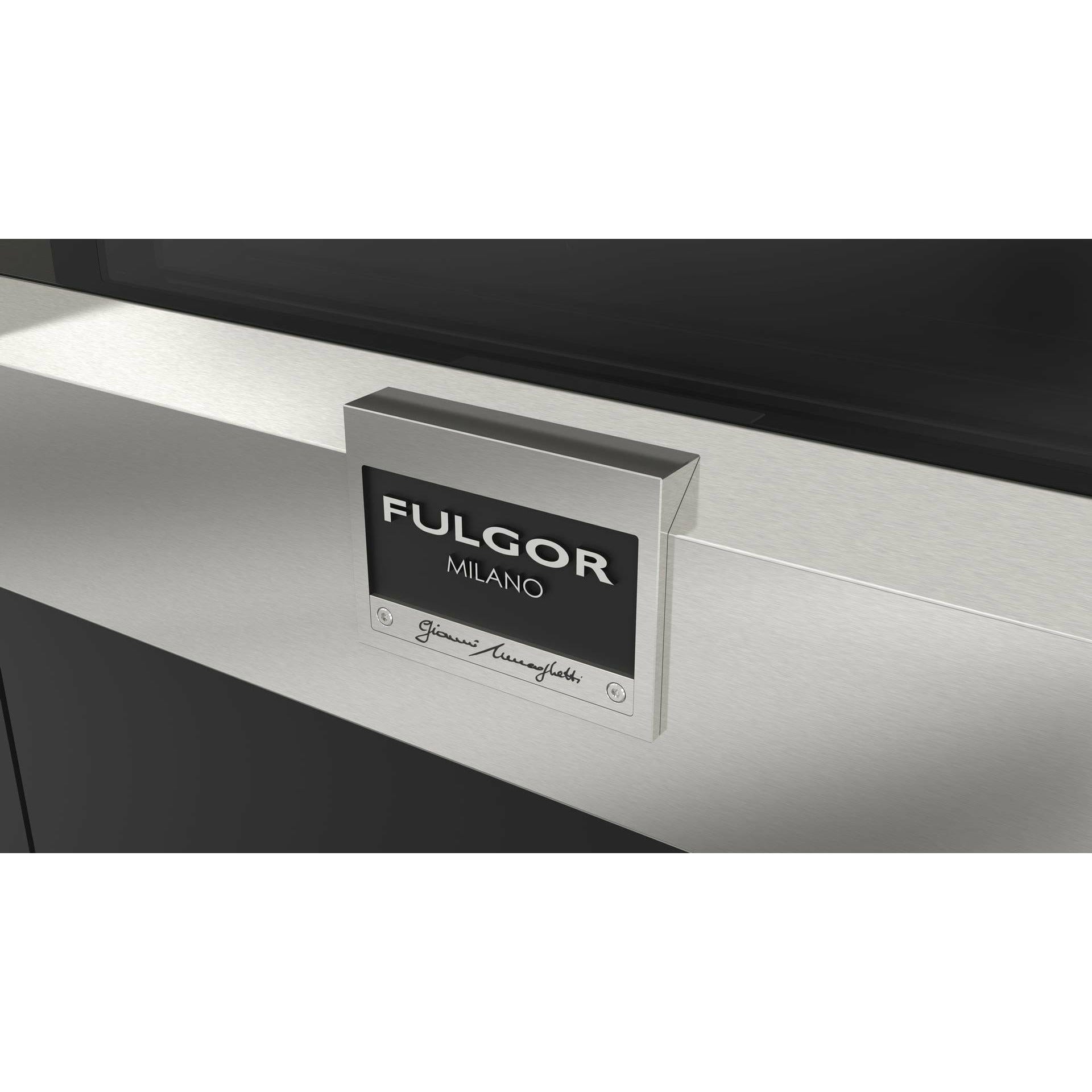 Fulgor Milano 30" Single Electric Wall Oven with 4.4 cu. ft. Gross Capacity, Stainless Steel - F6PSP30S1 I Luxury Appliances Direct