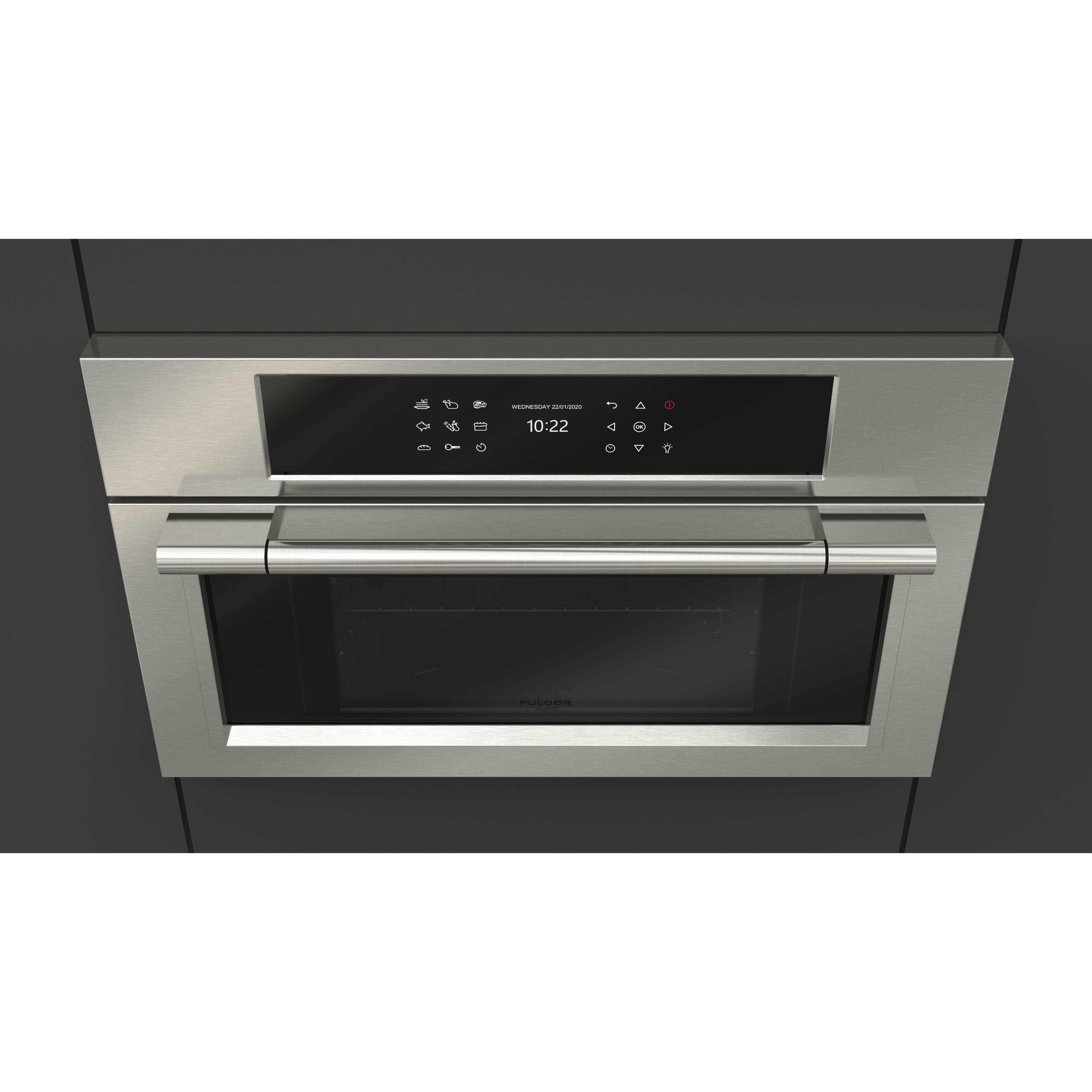 Fulgor Milano 30" Sofia Combi Convection Steam Oven - F6PSCO30S1 I Luxury Appliances Direct