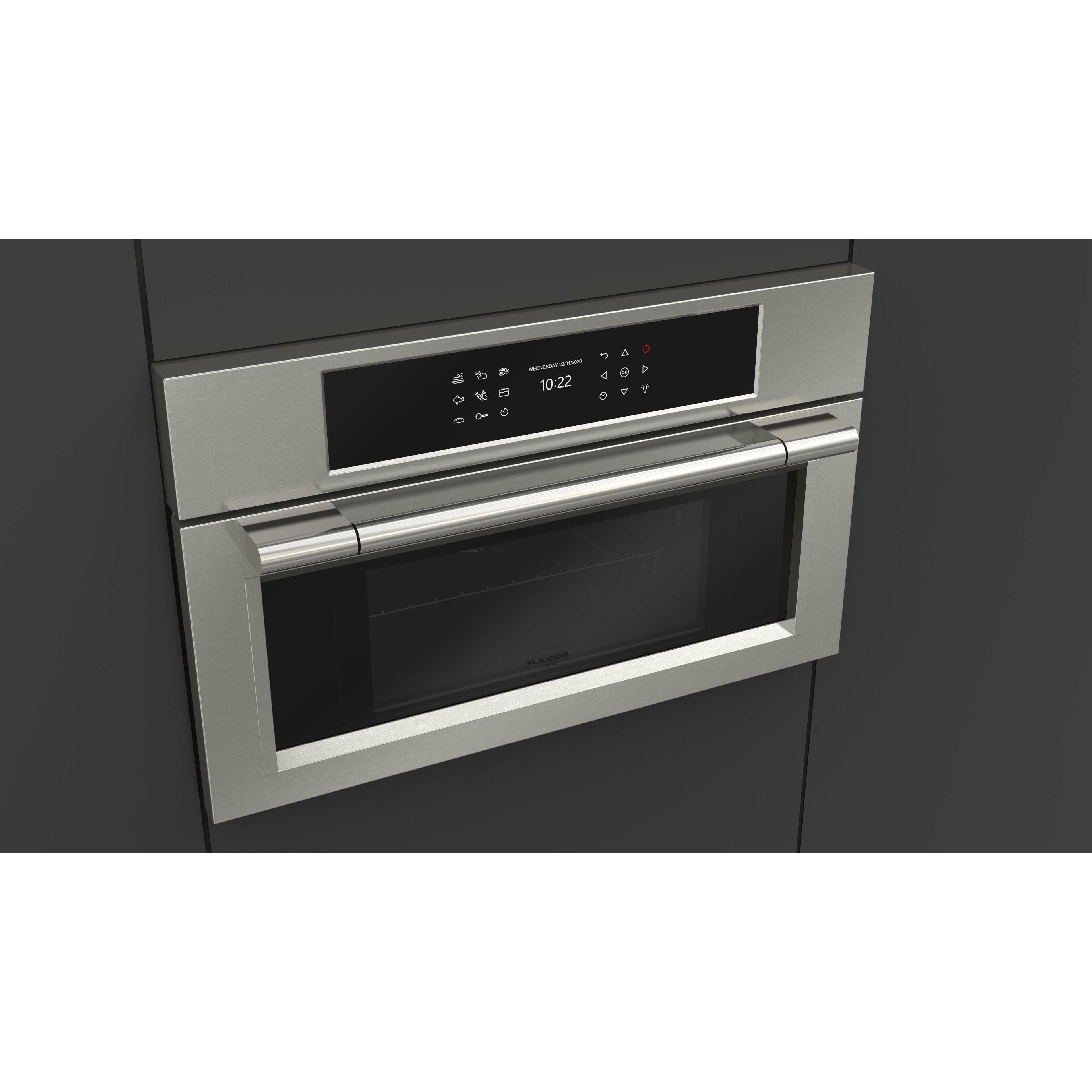 Fulgor Milano 30" Sofia Combi Convection Steam Oven - F6PSCO30S1 I Luxury Appliances Direct