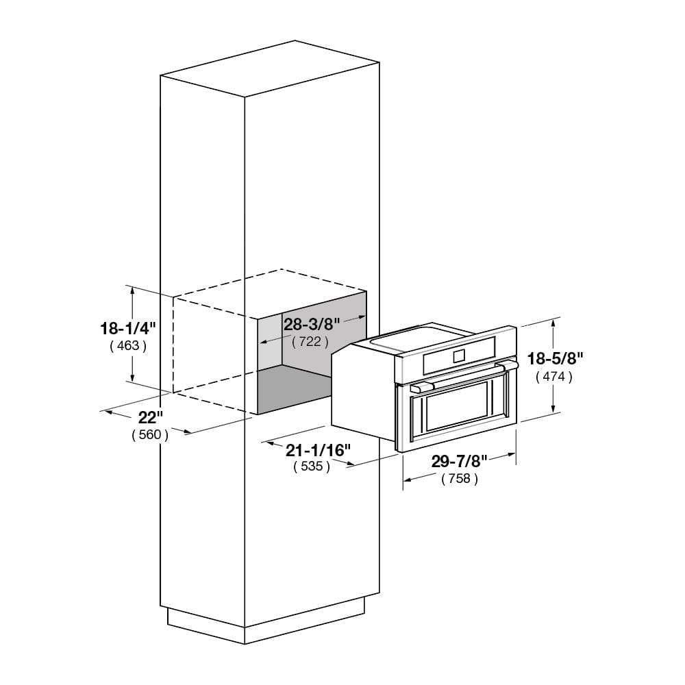 Fulgor Milano 30" Sofia Combi Convection Steam Oven - F6PSCO30S1 I Luxury Appliances Direct