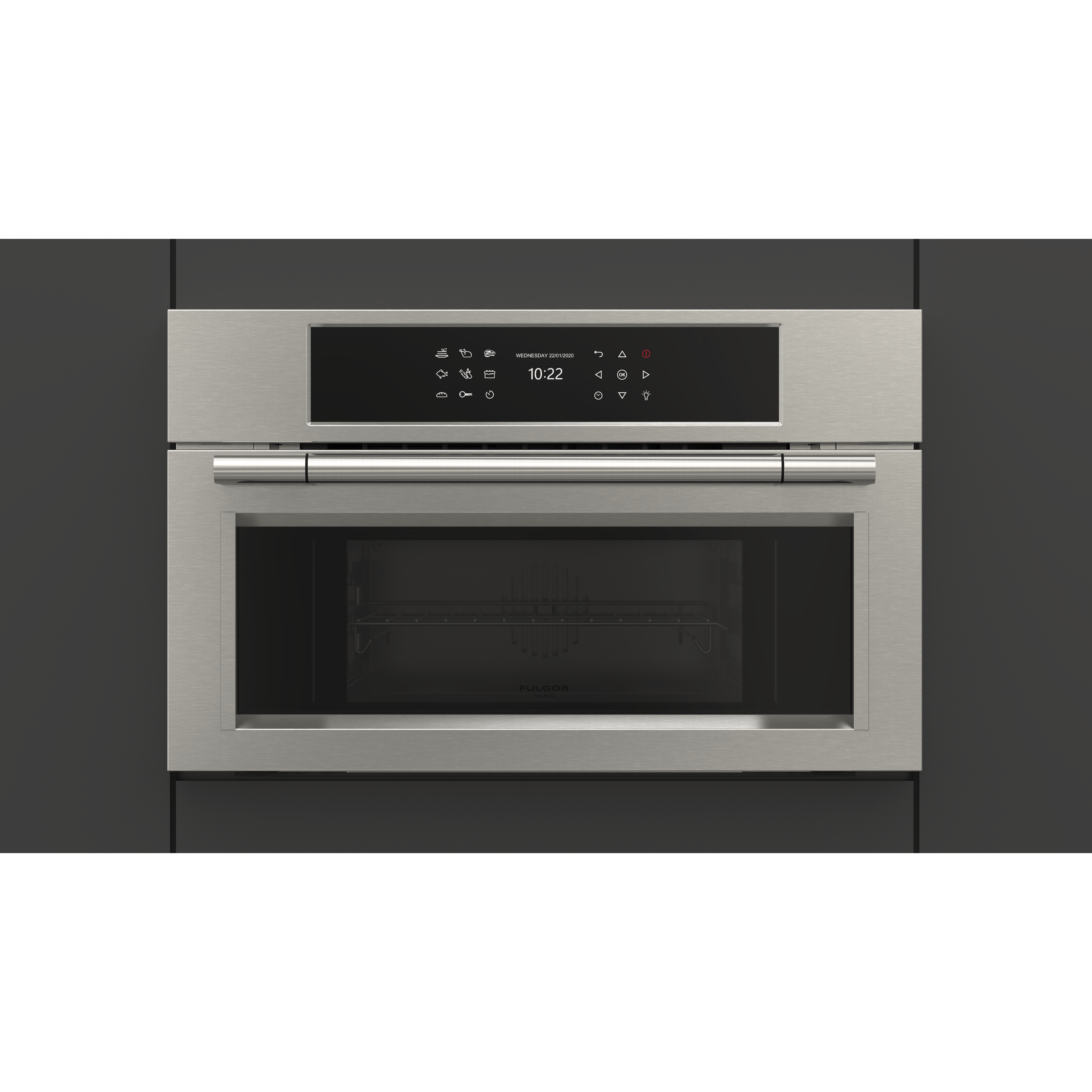 Fulgor Milano 30" Sofia Combi Convection Steam Oven - F6PSCO30S1 I Luxury Appliances Direct