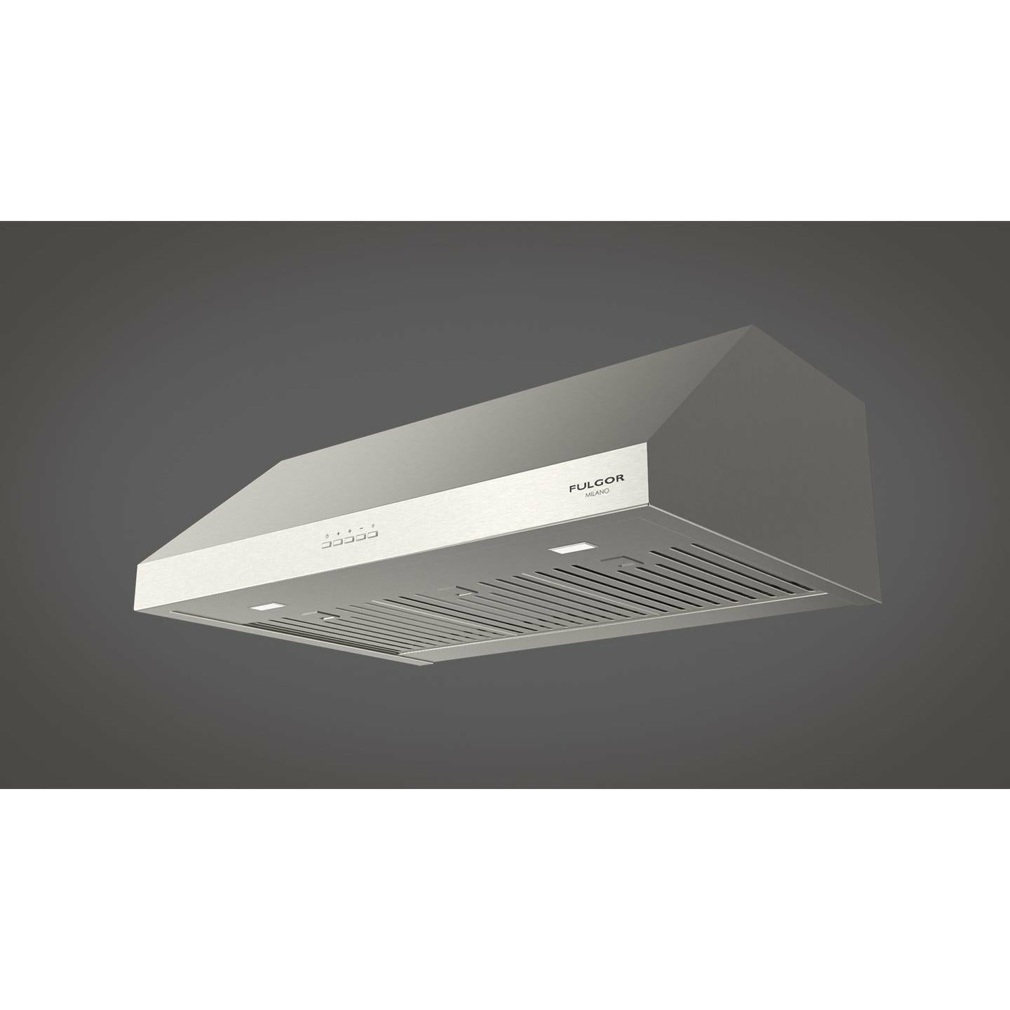 Fulgor Milano 30" Under Cabinet Range Hood with 4-Speed/450 CFM Blower, Stainless Steel - F4UC30S1 I Luxury Appliances Direct