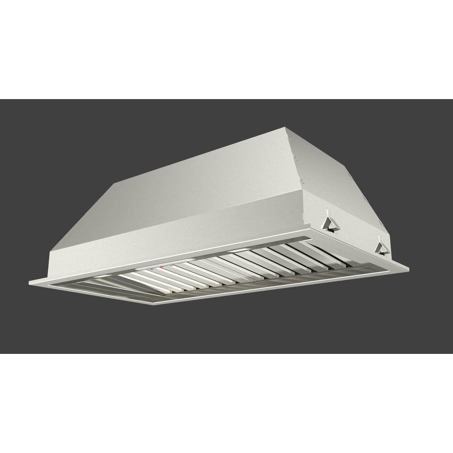 Fulgor Milano 34" Insert Hood with 600 CFM Internal Blower, Stainless Steel - F6BP34S1 I Luxury Appliances Direct