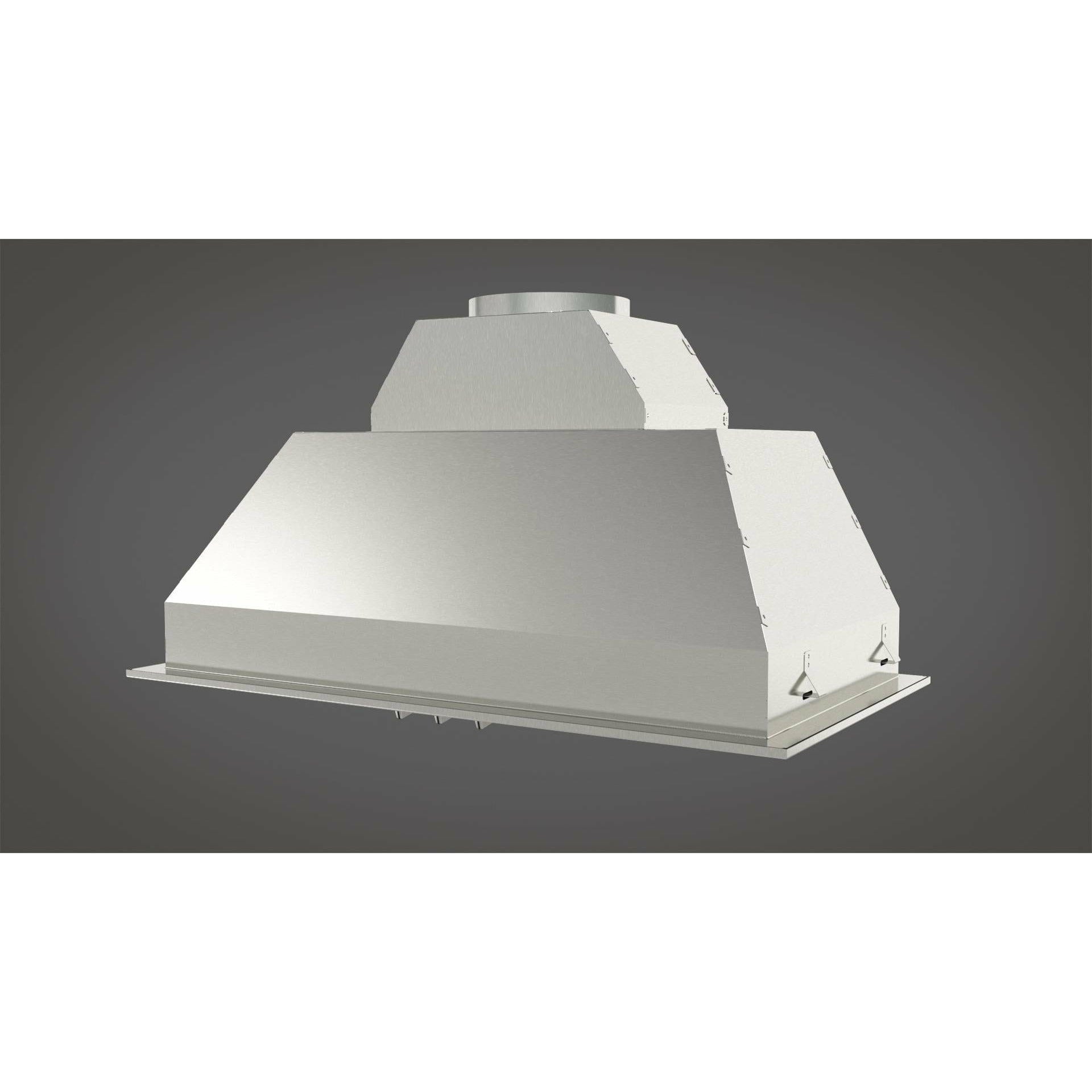 Fulgor Milano 34" Pro Insert Hood with 1000 CFM LED Lighting, Stainless Steel - F6BP34DS1 I Luxury Appliances Direct