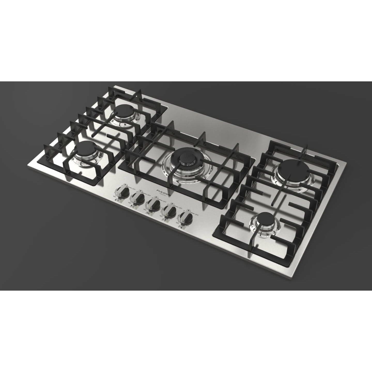 Fulgor Milano 36" Gas Cooktop with 5 European Sealed Burners - F4GK36S1 I Luxury Appliances Direct