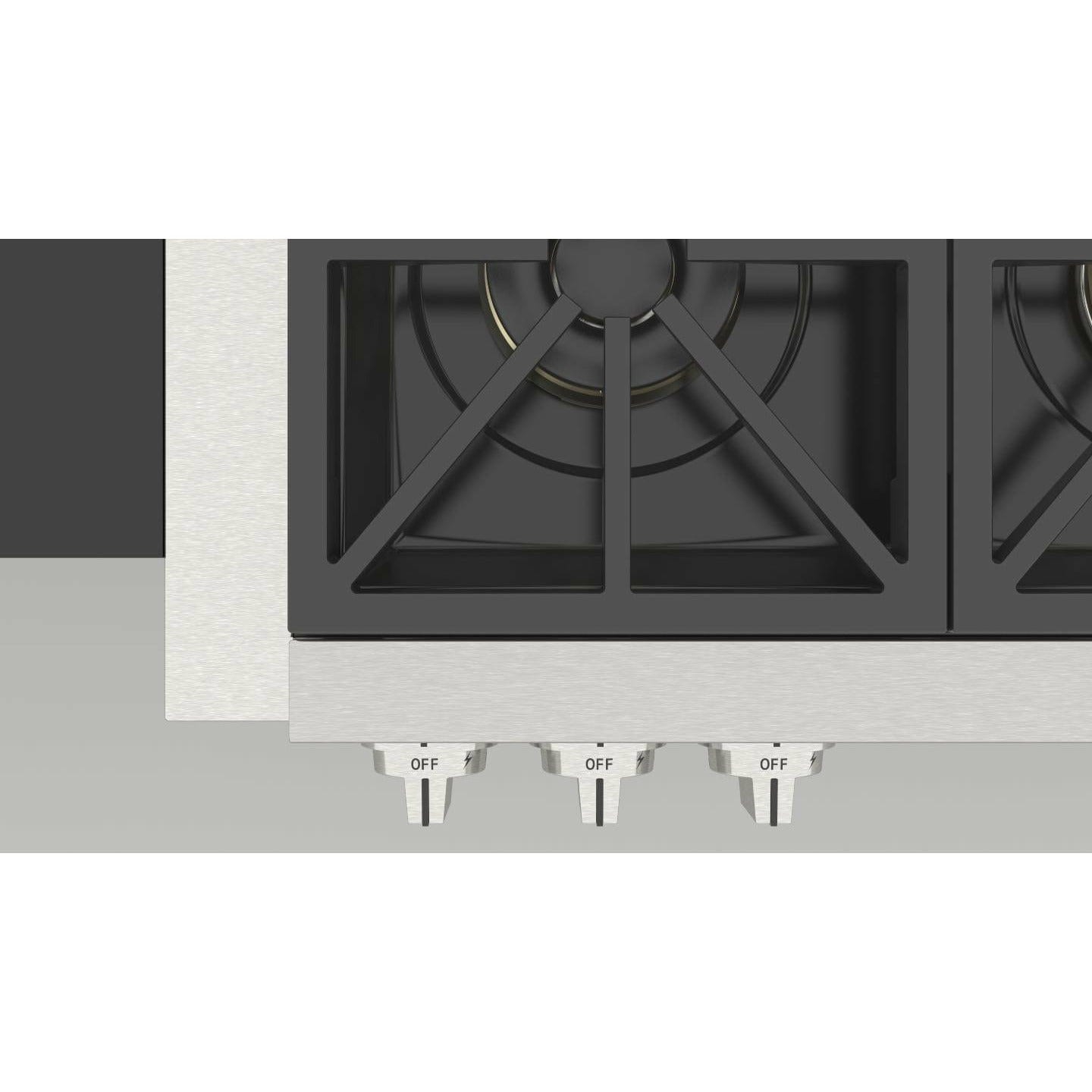 Fulgor Milano 36" Gas Rangetop with 6 Sealed Dual Flame 18,000 BTU Burners, Stainless Steel - F6GRT366S1 I Luxury Appliances Direct