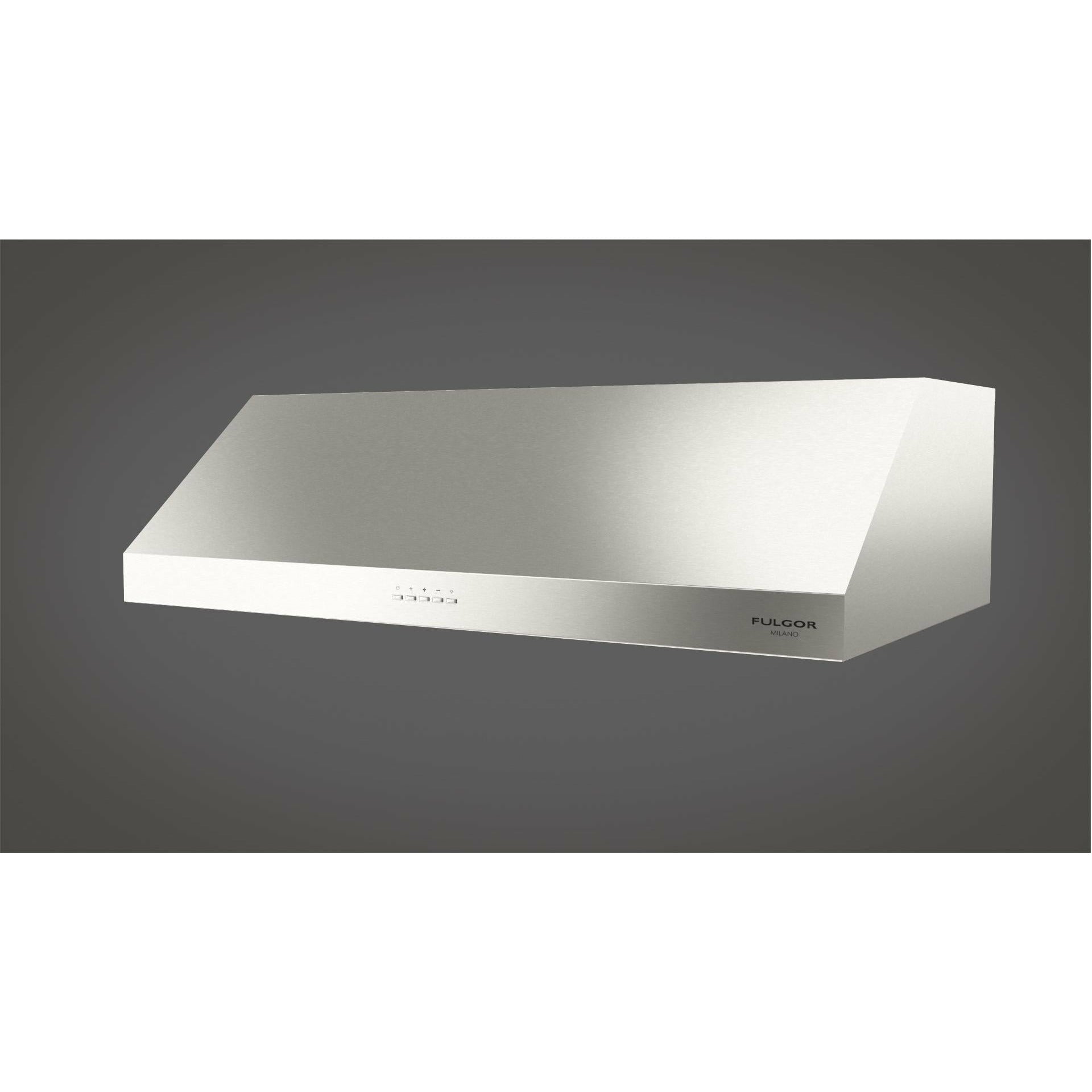 Fulgor Milano 36" Under Cabinet Range Hood with 4-Speed/450 CFM Blower, Stainless Steel - F4UC36S1 I Luxury Appliances Direct