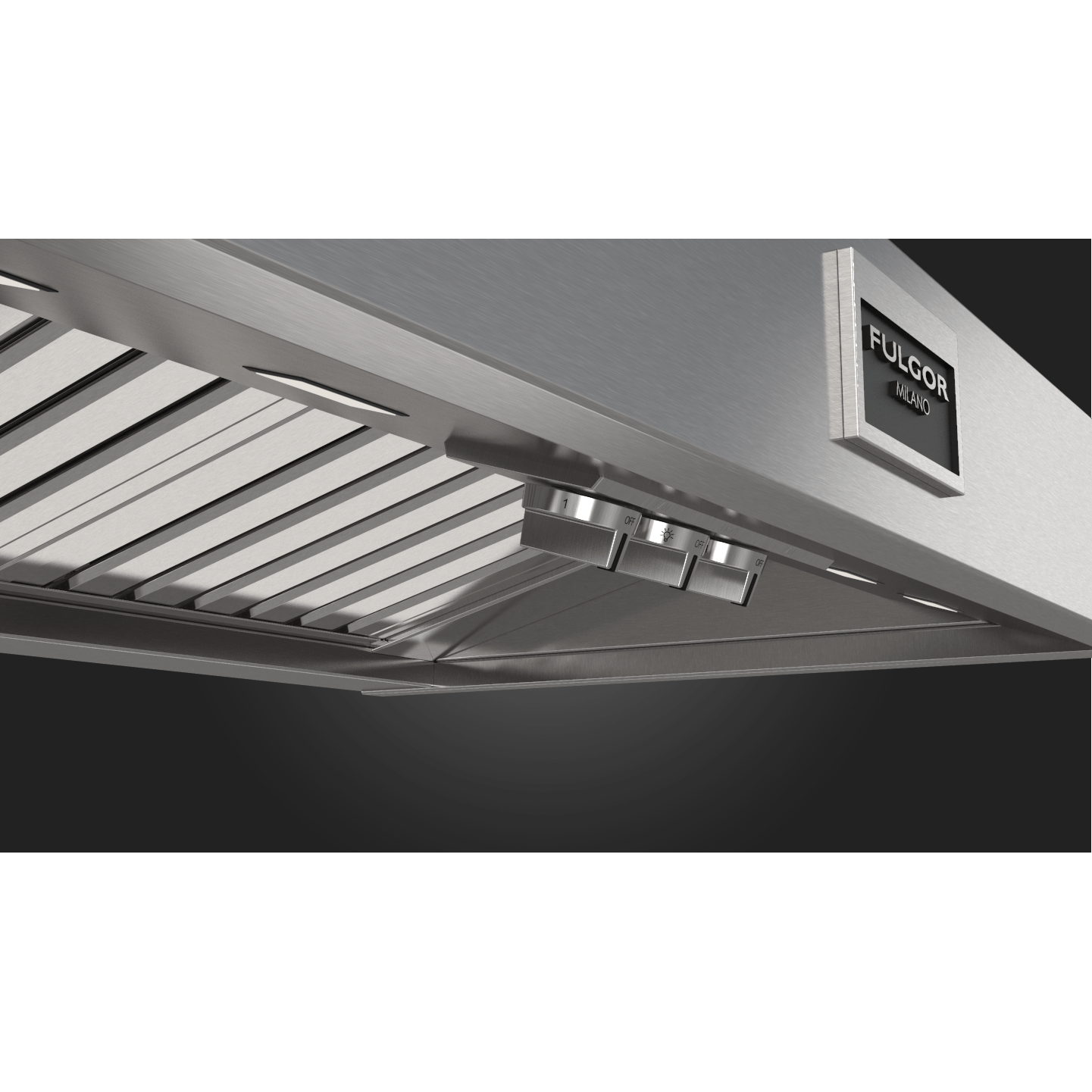 Fulgor Milano 36" Wall Mount Range Hood with 1,000 CFM Blower, Stainless Steel - F6PC36DS1 I Luxury Appliances Direct