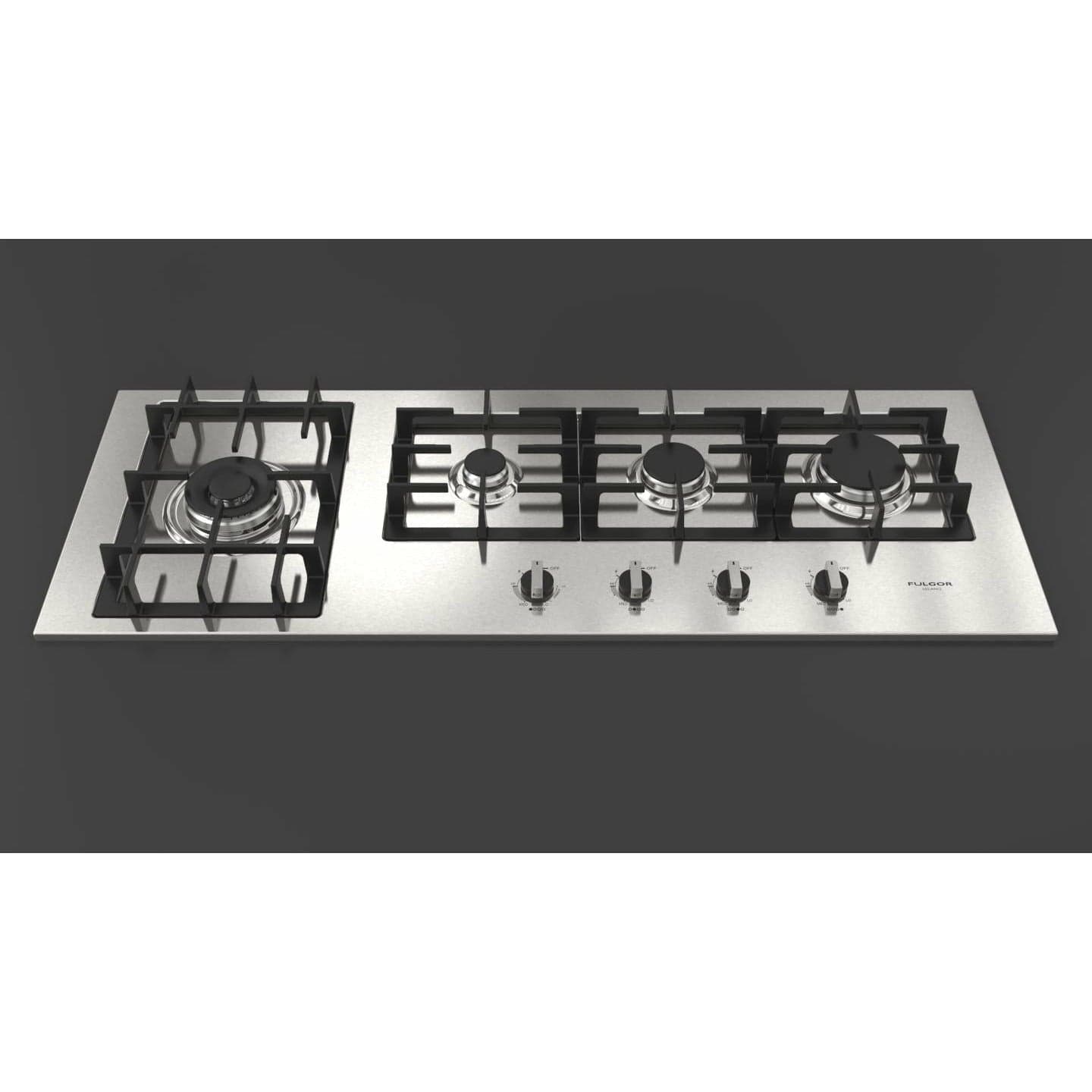 Fulgor Milano 42" Gas Cooktop with 4 European Sealed Burners - F4GK42S1 I Luxury Appliances Direct